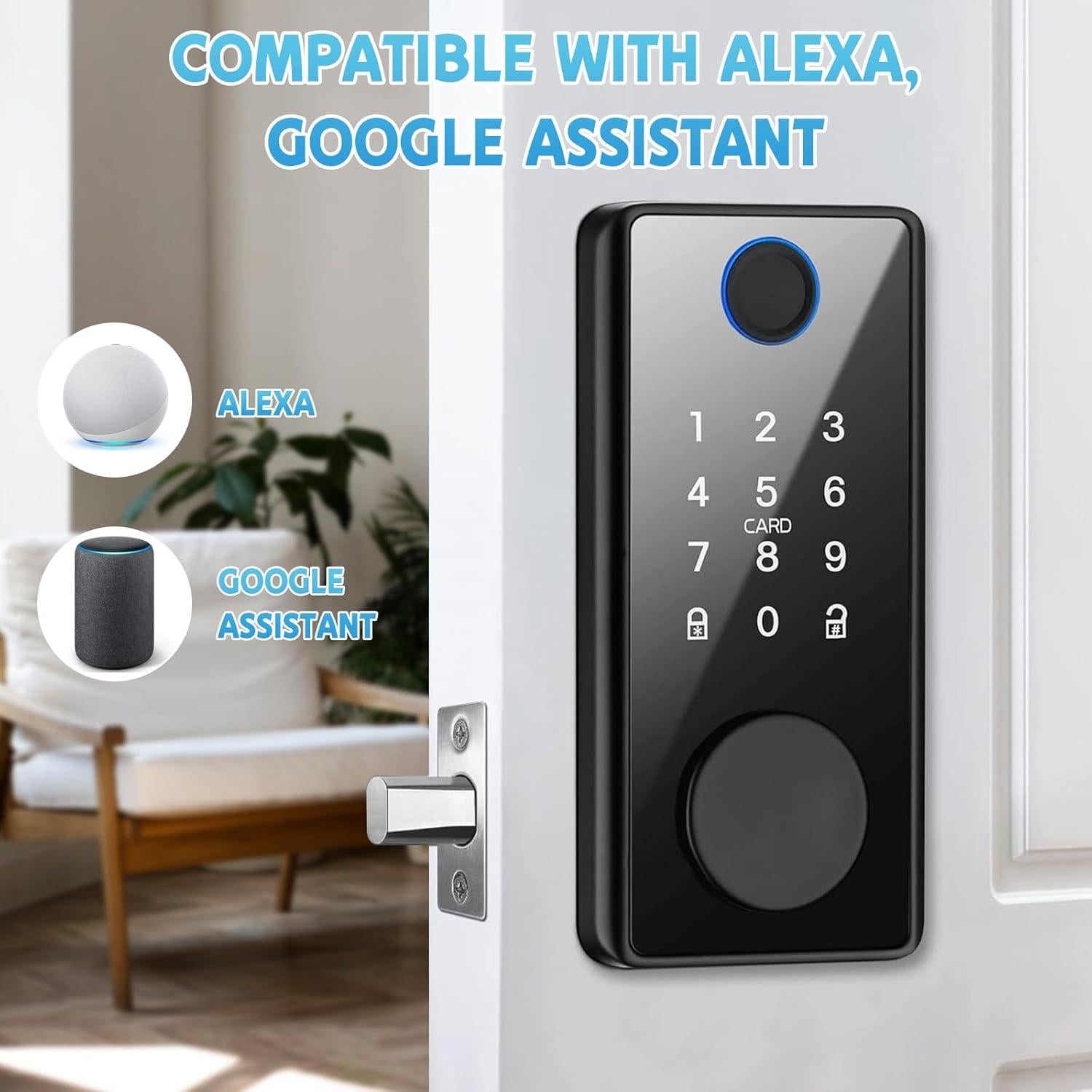 Cerradura Inteligente MDHAND con Huella Dactilar y App