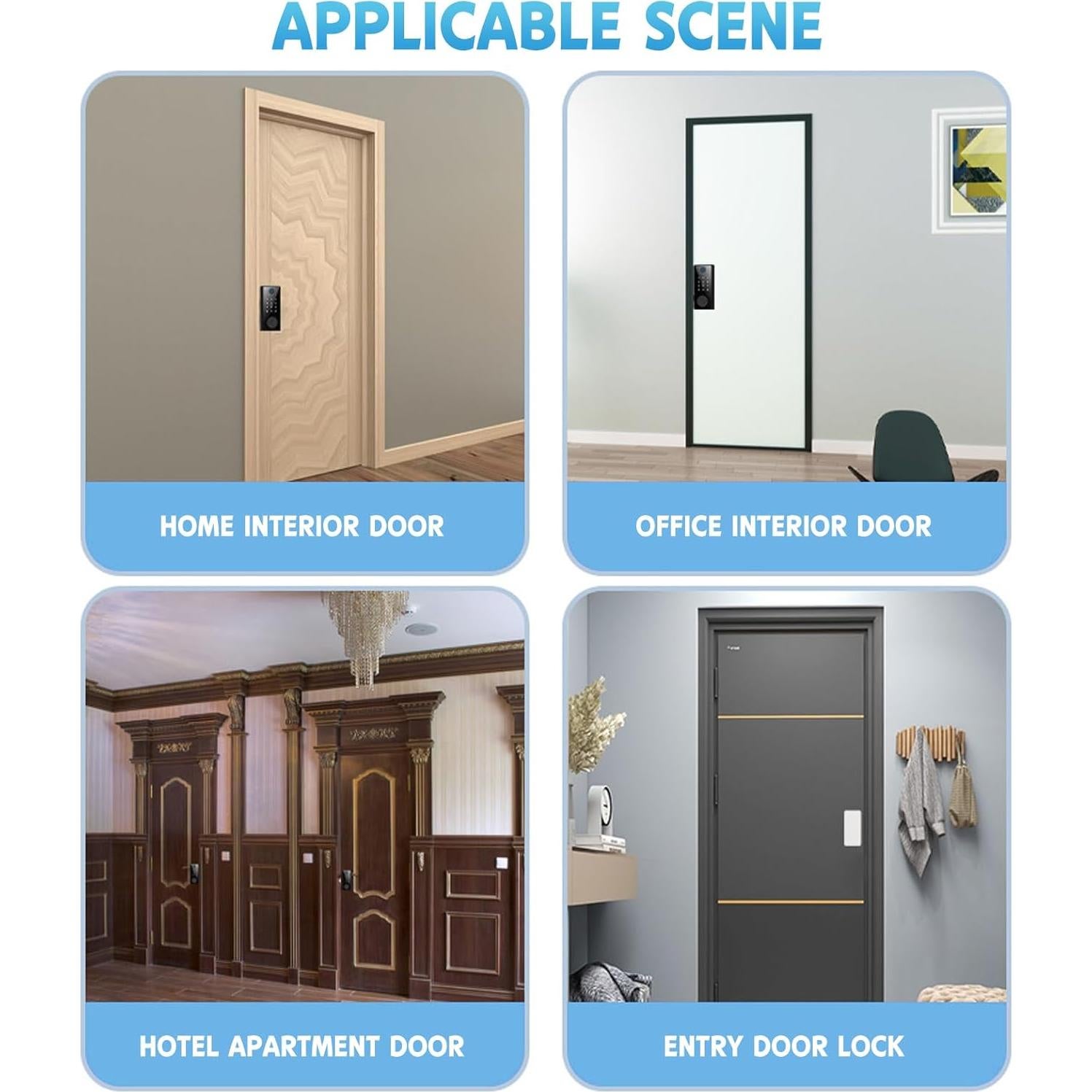 Cerradura Inteligente MDHAND con Huella Dactilar y App