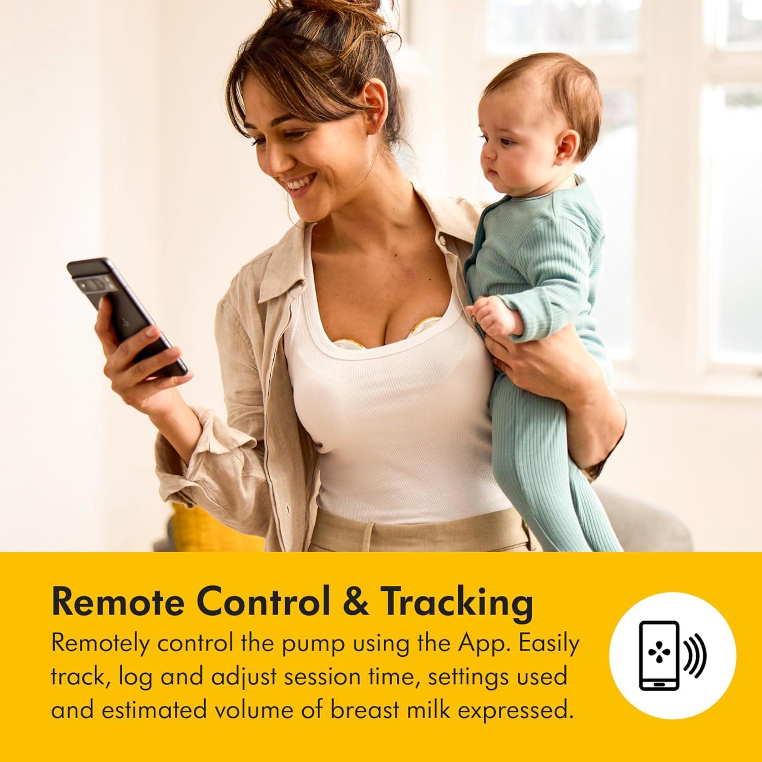 Extractor de Leche Medela Magic InBra Portátil Doble Bomba