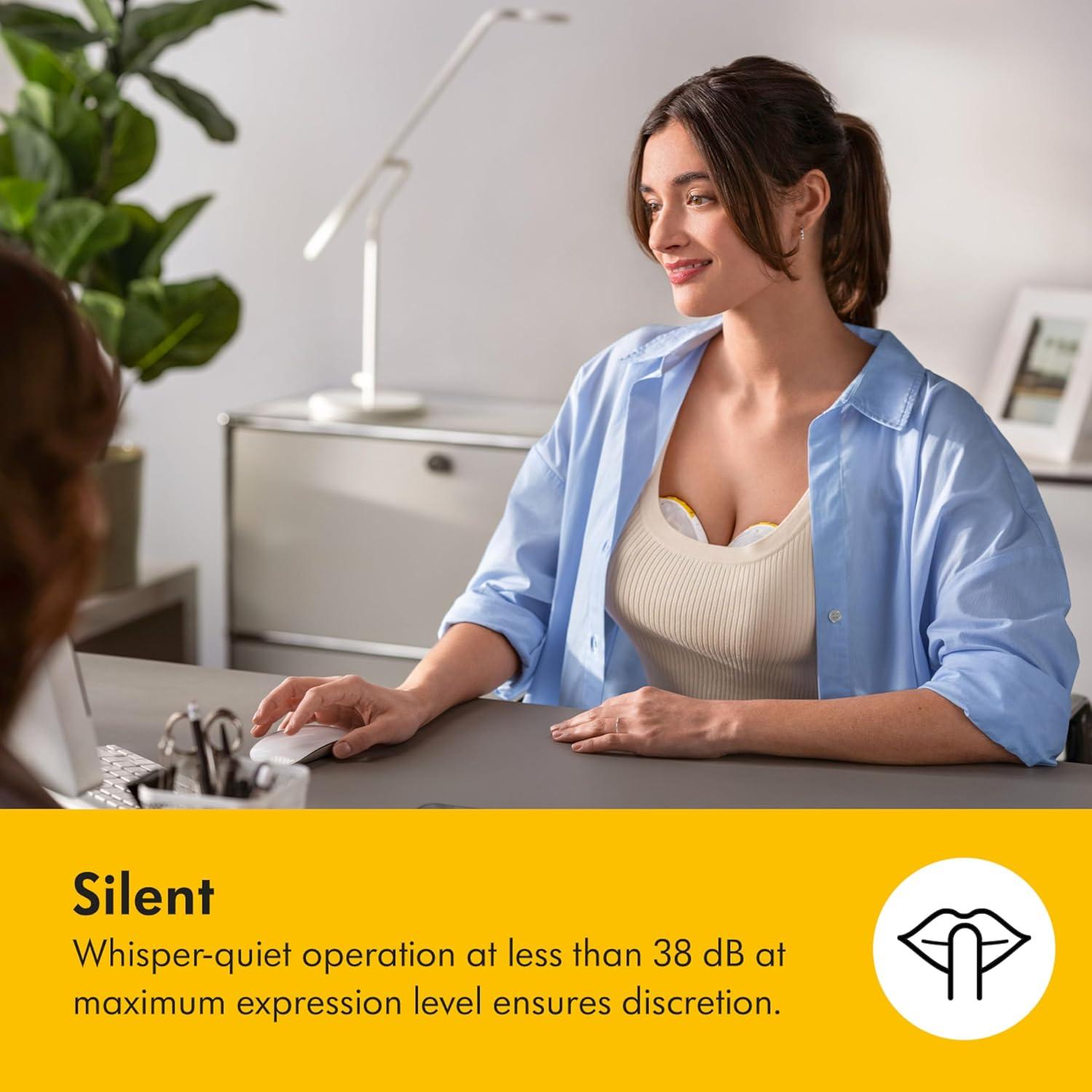 Extractor de Leche Medela Magic InBra Portátil Doble Bomba