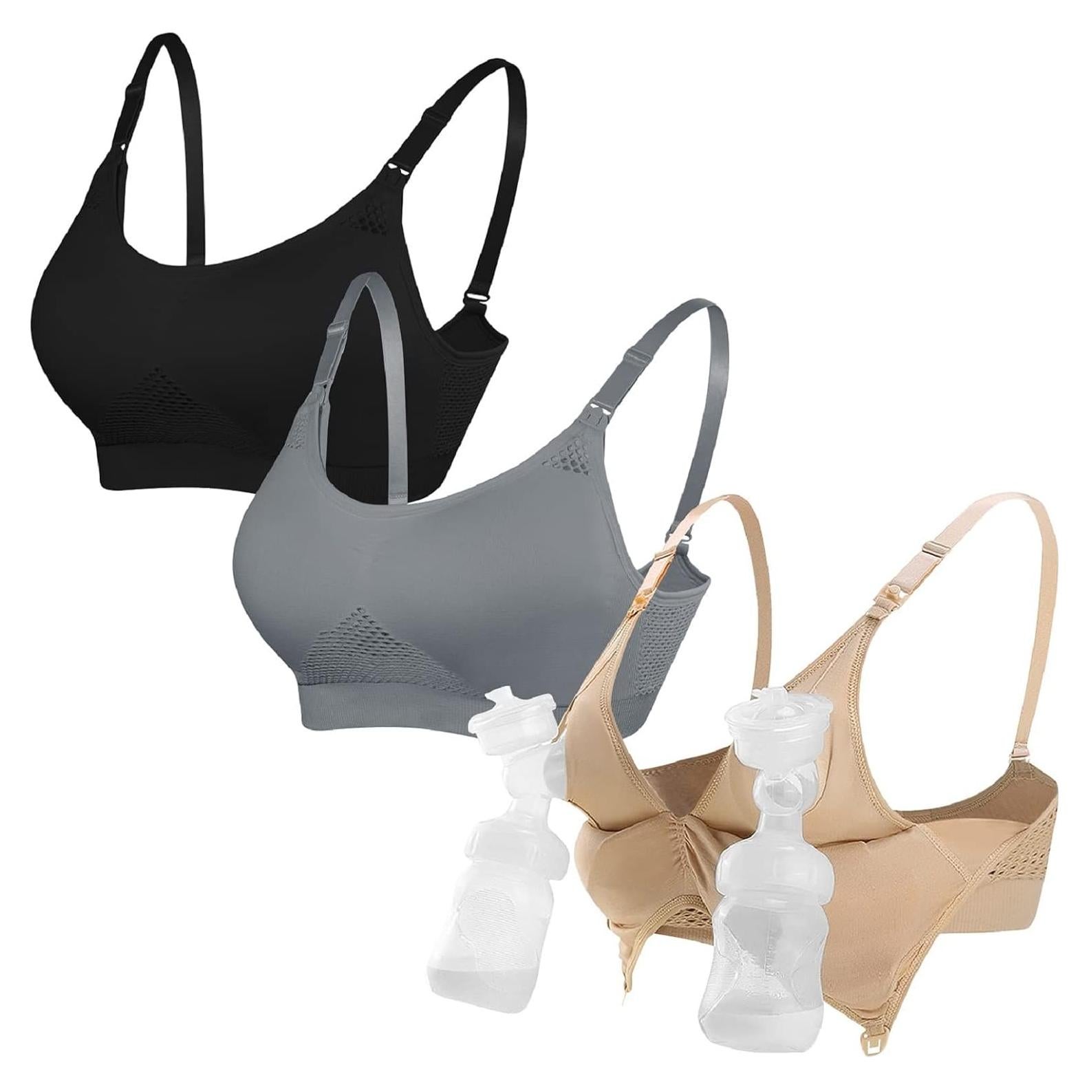 Sujetador de Lactancia 4HOW Manos Libres Acolchado X-Large