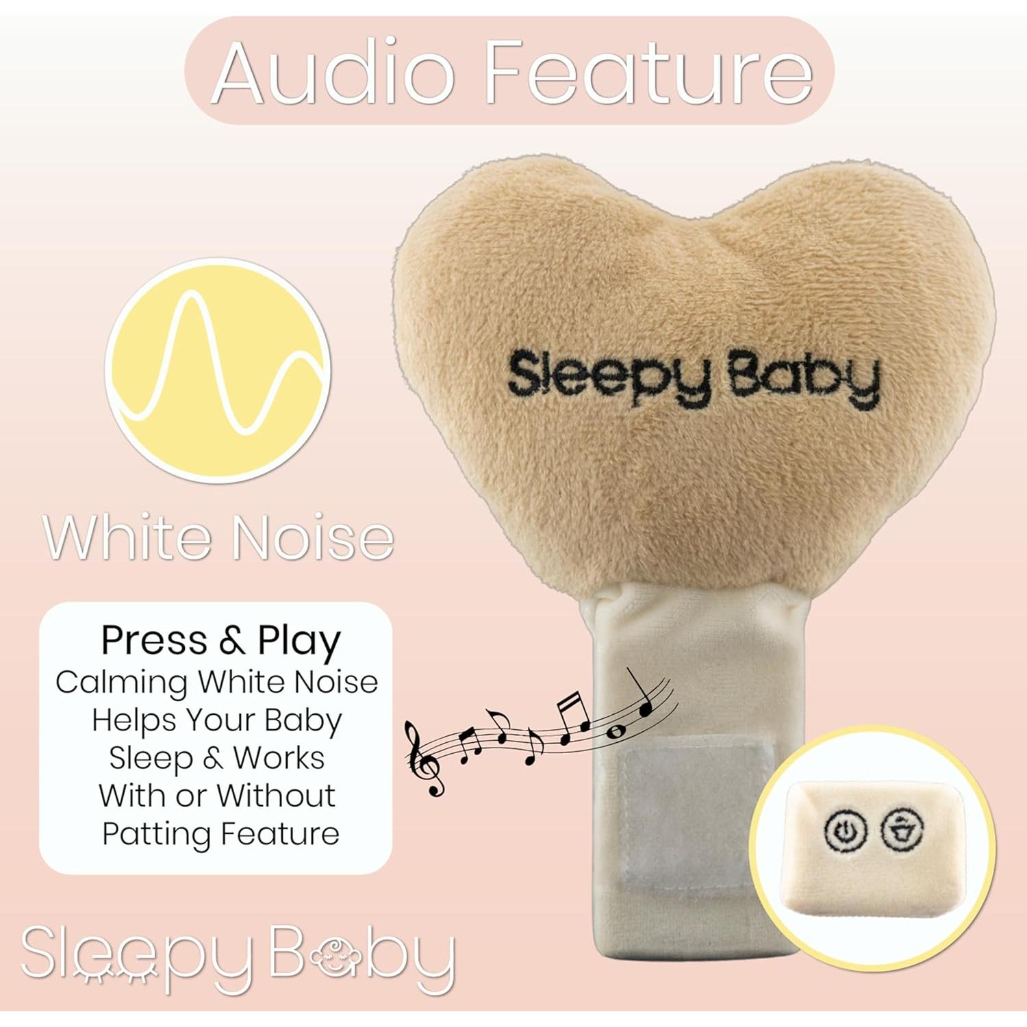 Máquina de Ruido Blanco Sleepy Baby Shh con Golpecitos Suaves