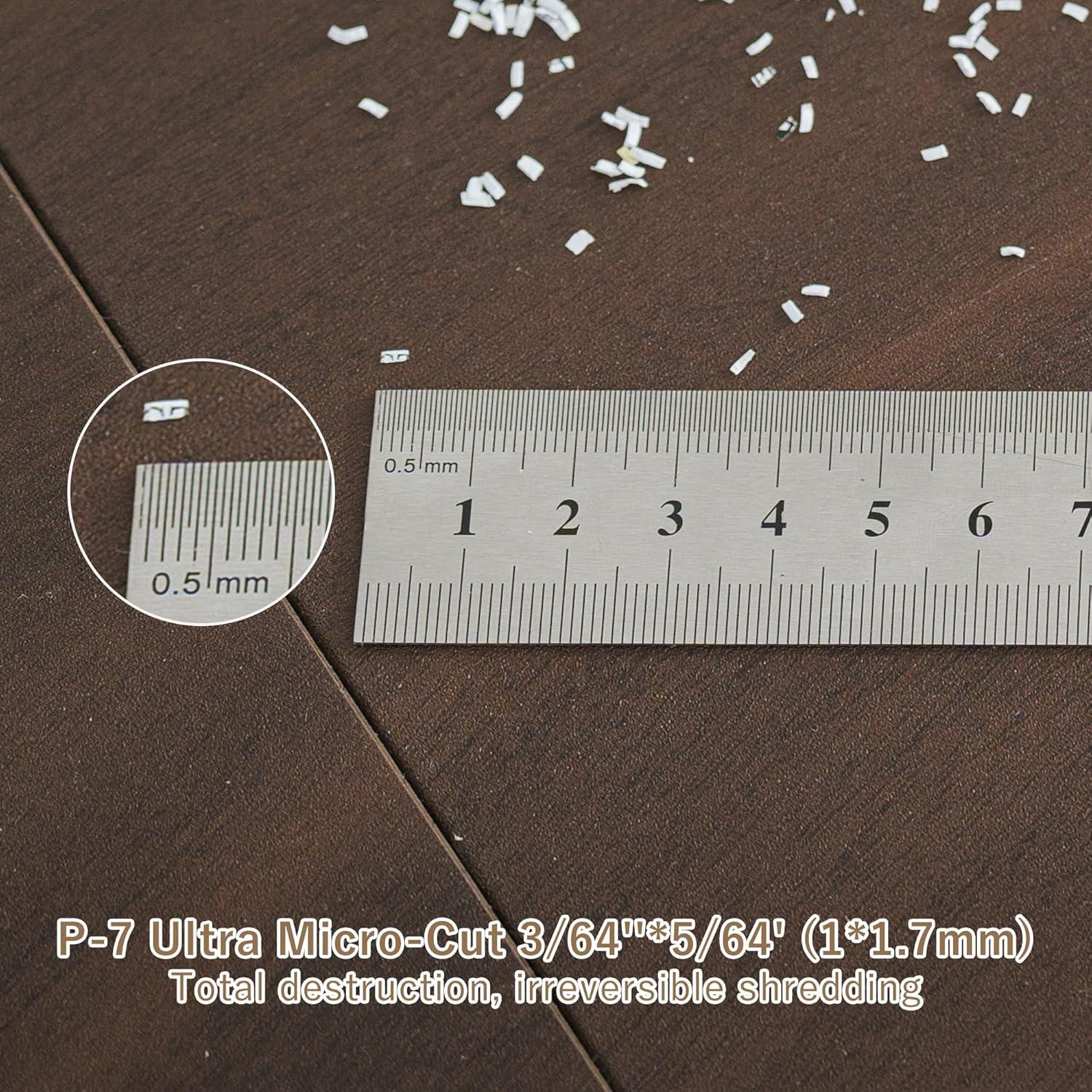 Destructora de Papel Effeluviate Q9 P-7 Micro-Corte 1x1.7mm 7 Hojas