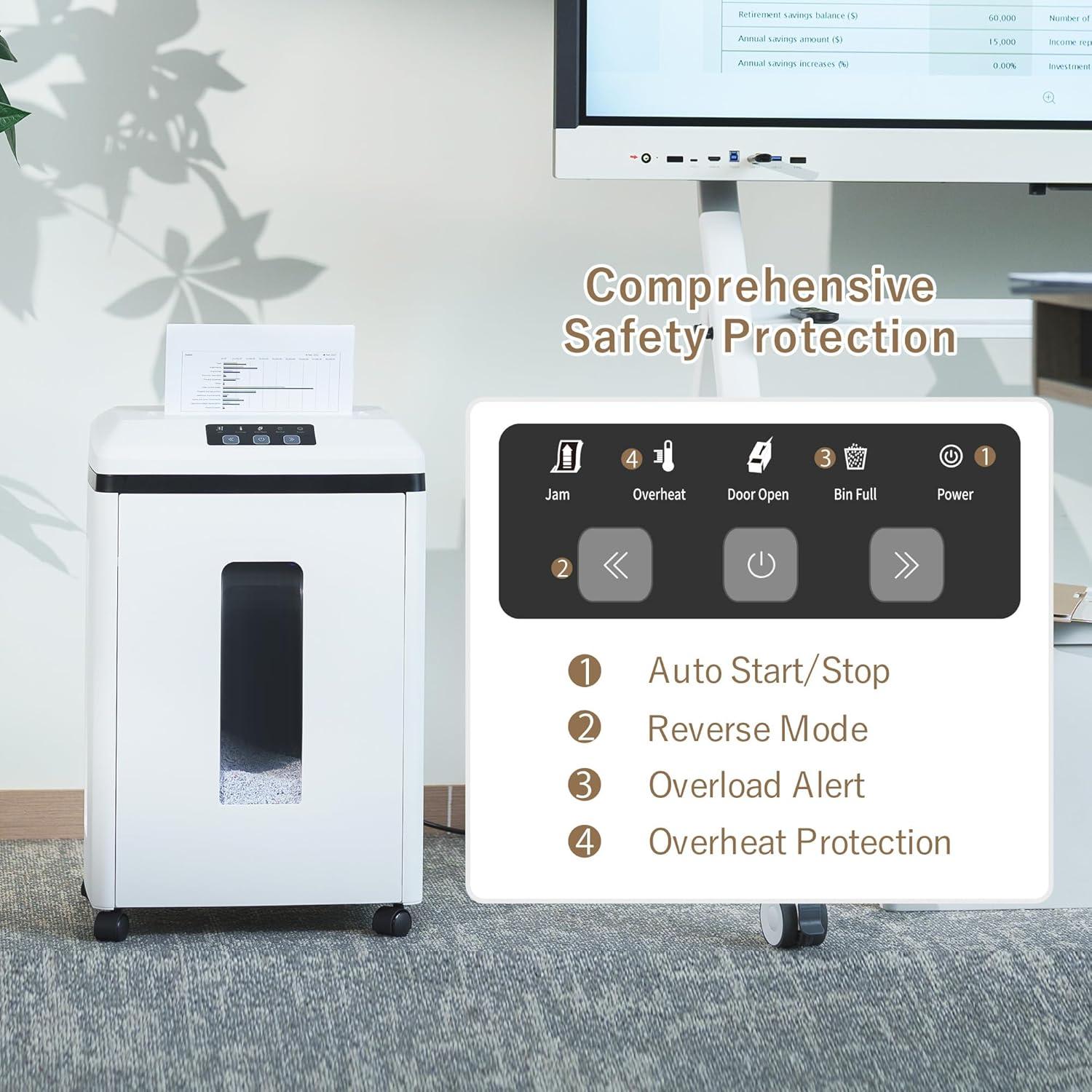 Destructora de Papel Effeluviate Q9 P-7 Micro-Corte 1x1.7mm 7 Hojas