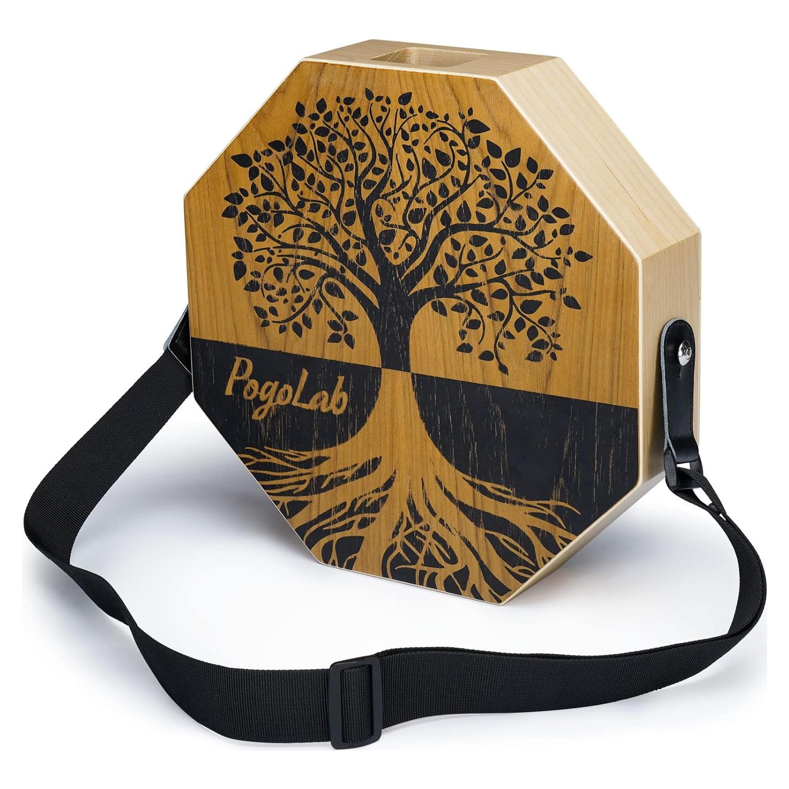 Cajón Bicolor POGOLAB de Madera Portátil 1.08kg