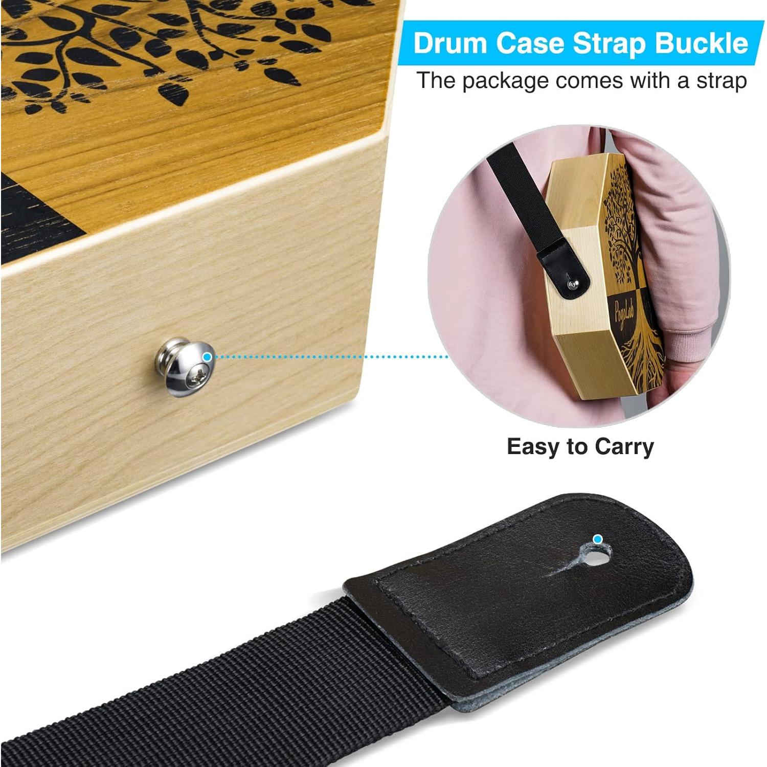 Cajón Bicolor POGOLAB de Madera Portátil 1.08kg