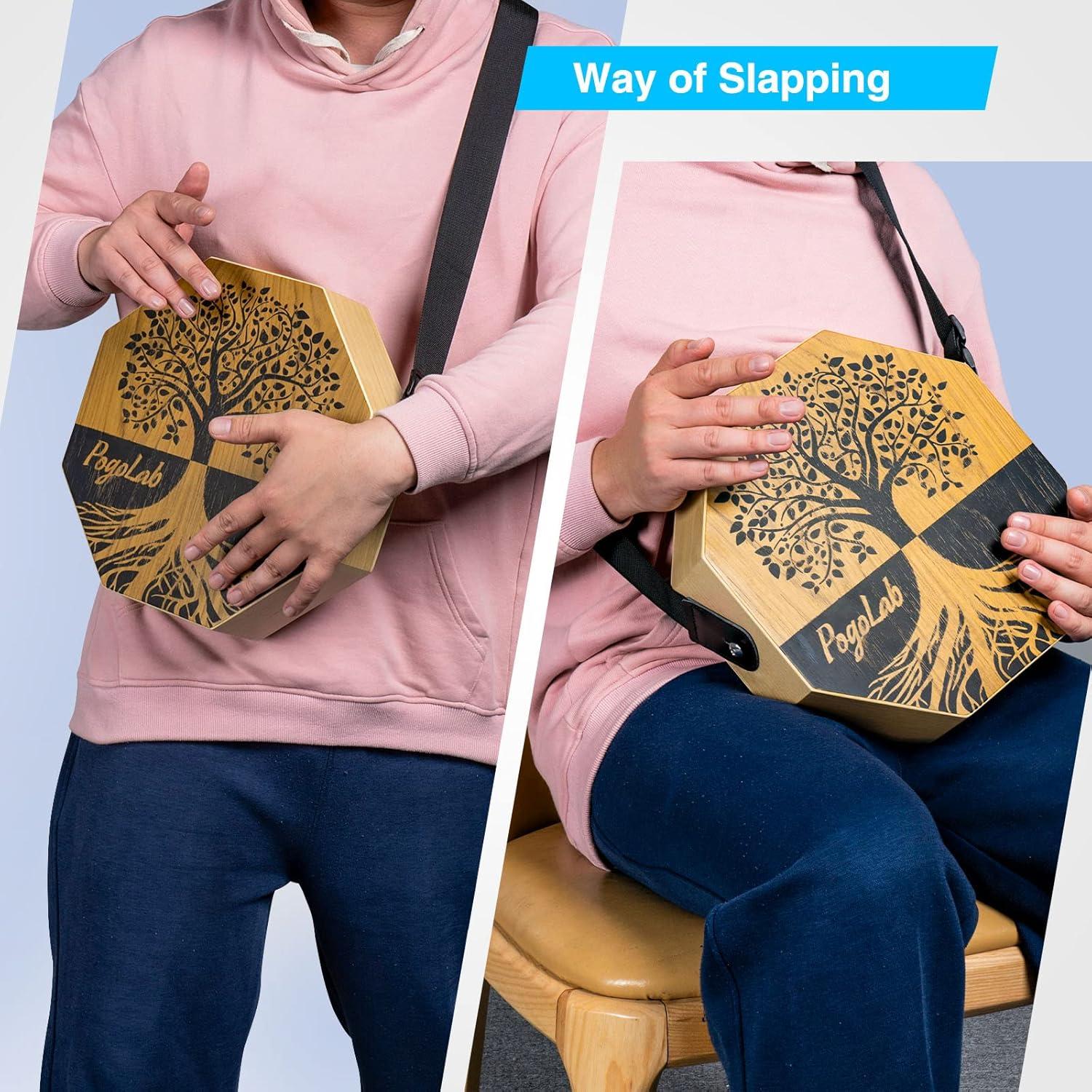 Cajón Bicolor POGOLAB de Madera Portátil 1.08kg