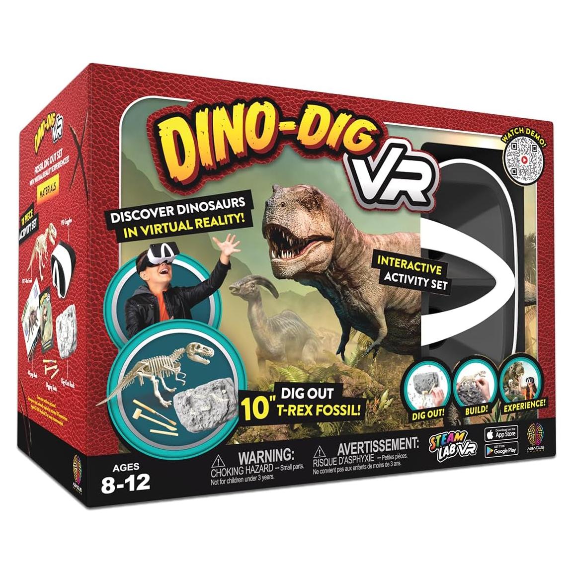 Kit de Ciencia VR STEAM Dino Dig - Excavación y Aprendizaje