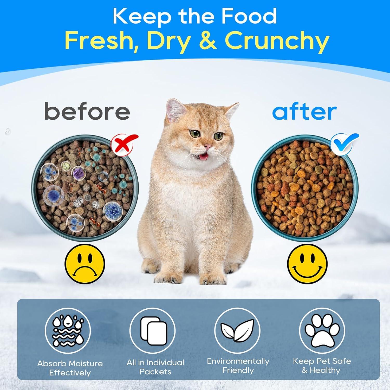 10 Paquetes Deshidratantes Cunina para Comederos Inteligentes