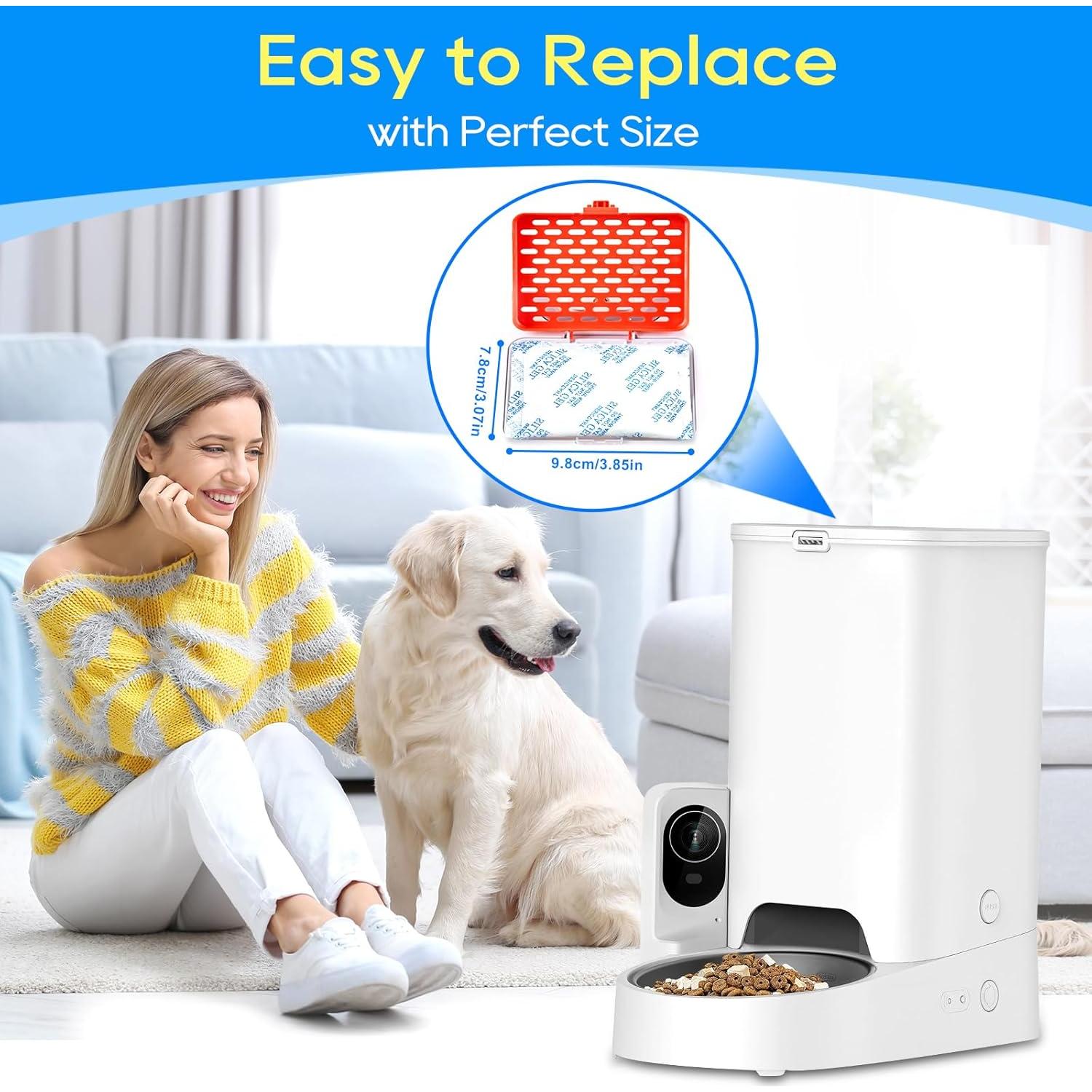 10 Paquetes Deshidratantes Cunina para Comederos Inteligentes