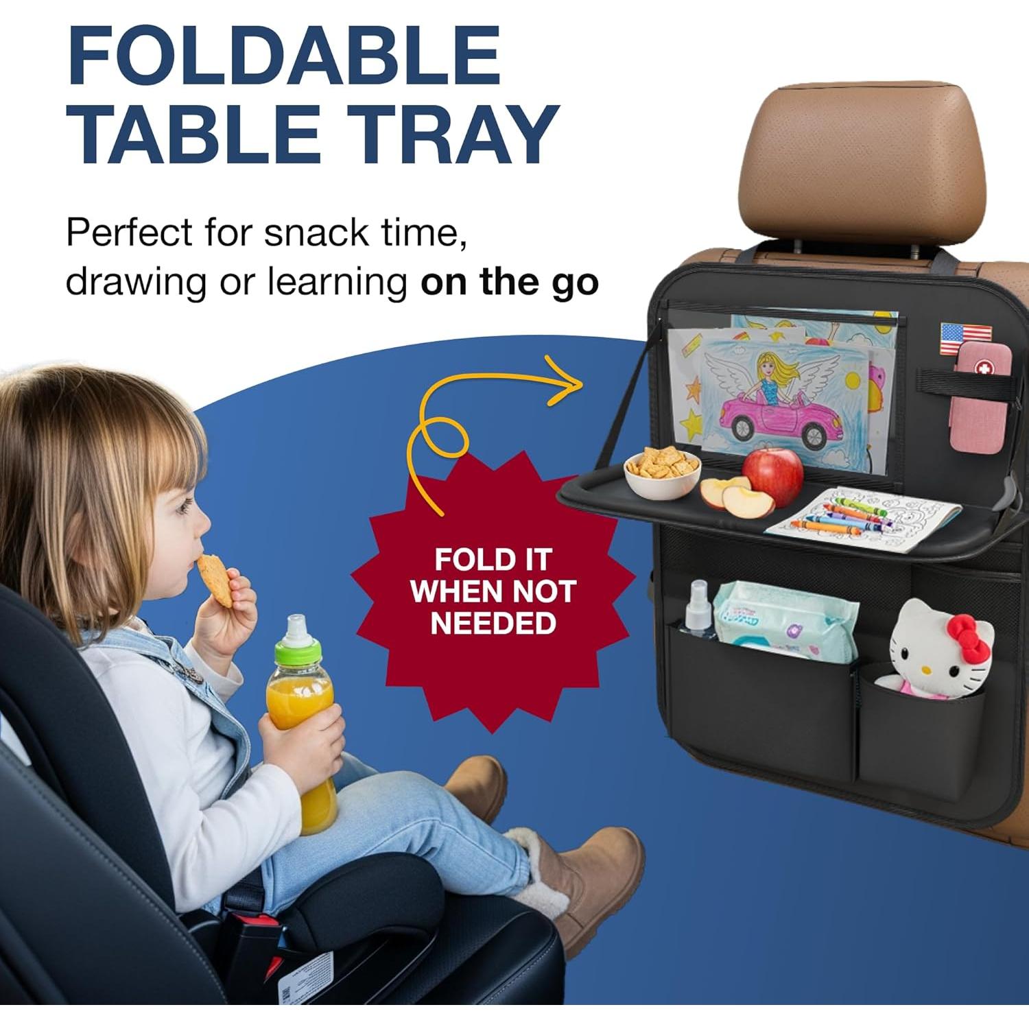 Organizador de Asiento Trasero AutoUS 2025 - 2 Piezas Oxford 600D