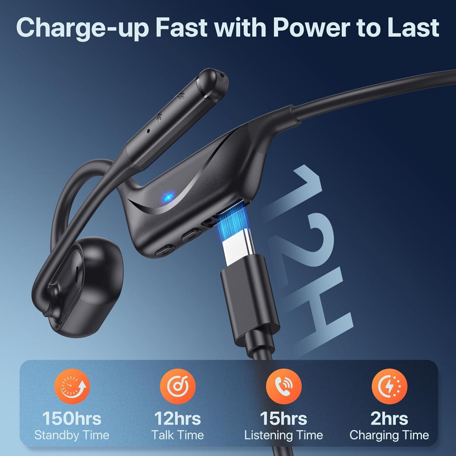 Auriculares Bluetooth G3 CPTEA con micrófono y cancelación de ruido