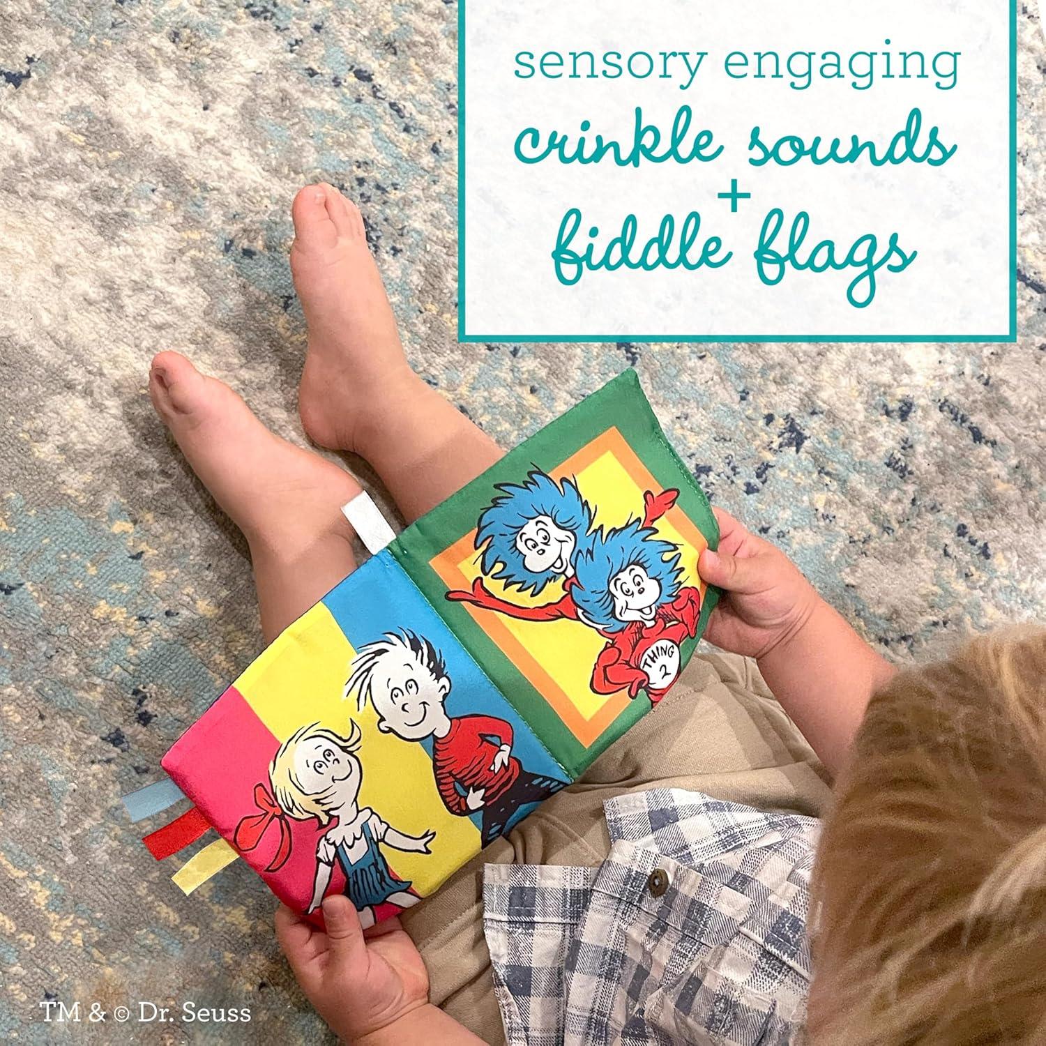 Libros de Actividad Suaves Infantino Dr. Seuss 2 Piezas