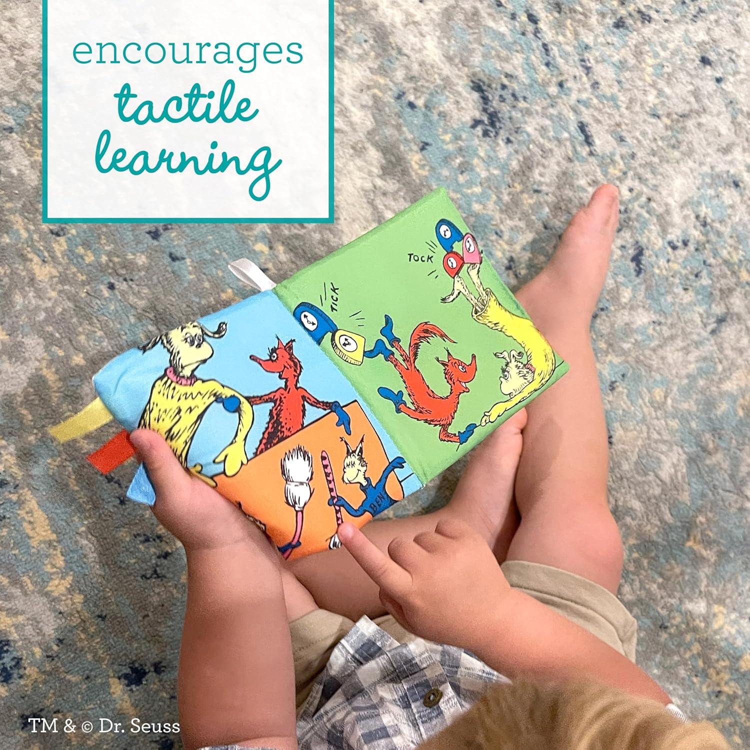 Libros de Actividad Suaves Infantino Dr. Seuss 2 Piezas