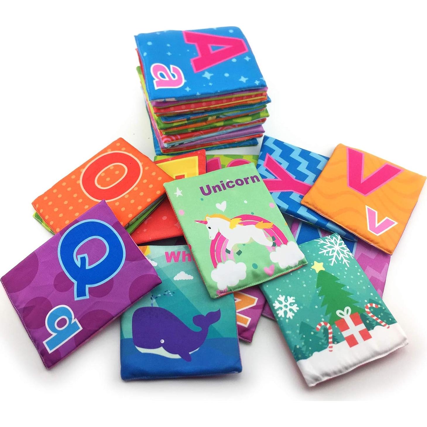 Tarjetas Suaves del Alfabeto YoungWa - 26 Piezas para Bebés