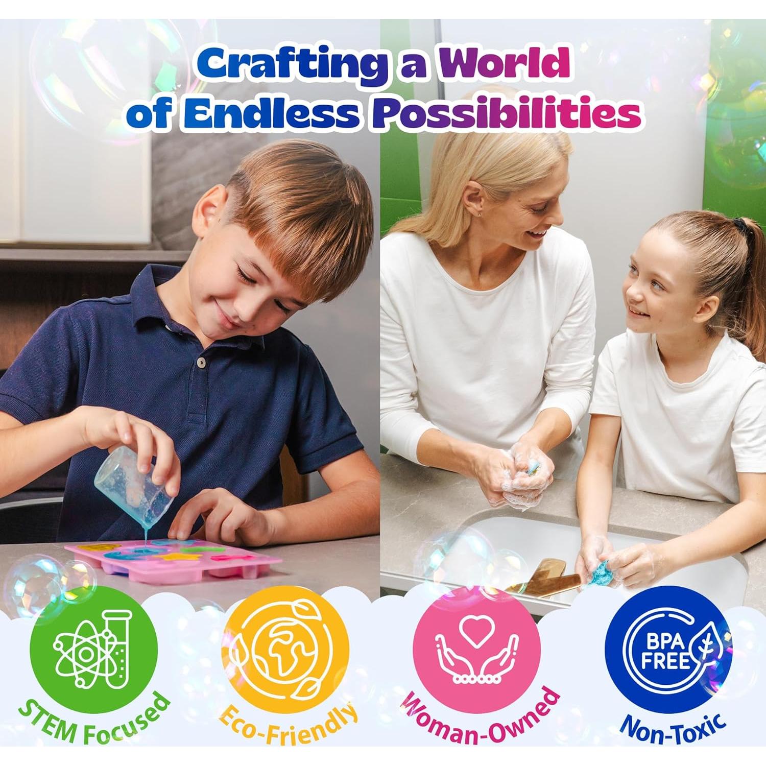 Kit de Fabricación de Jabón DIY Pinwheel Crafts - Vida Marina