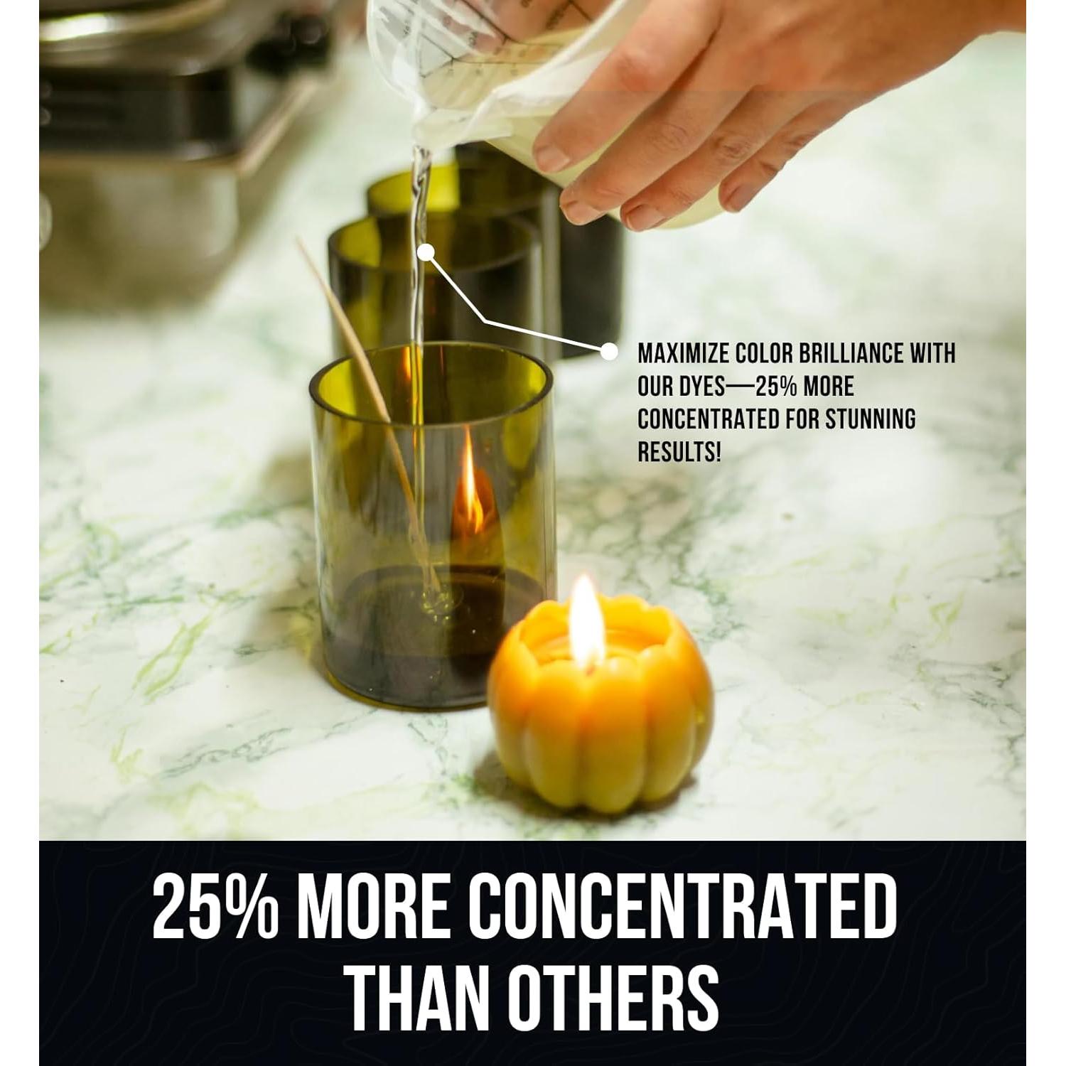 Tinte para Velas Craft911 - 16 Colores en Polvo (3g cada uno)