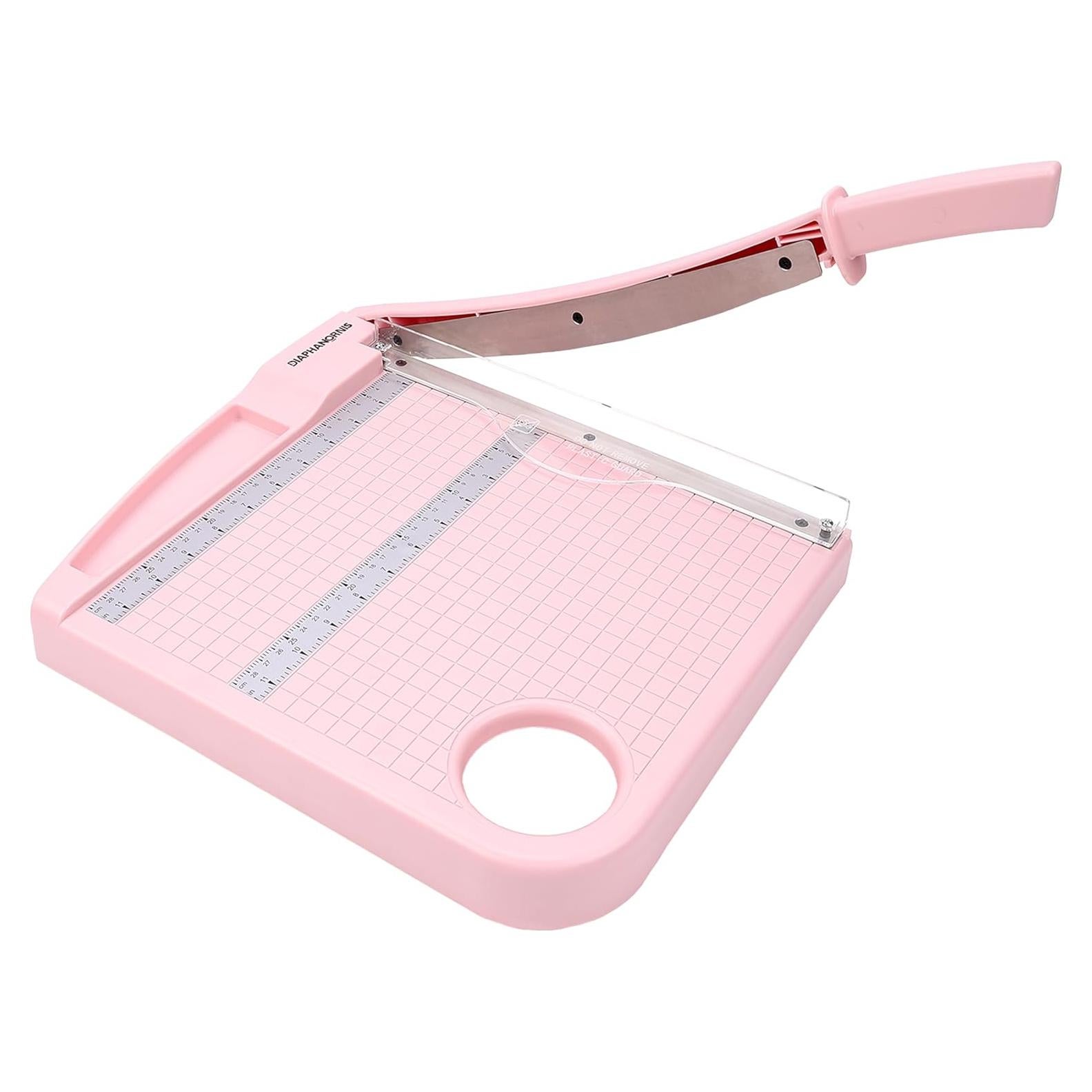 Cortadora de Papel Guillotina DIAPHANORNIS 30.48 cm Rosa