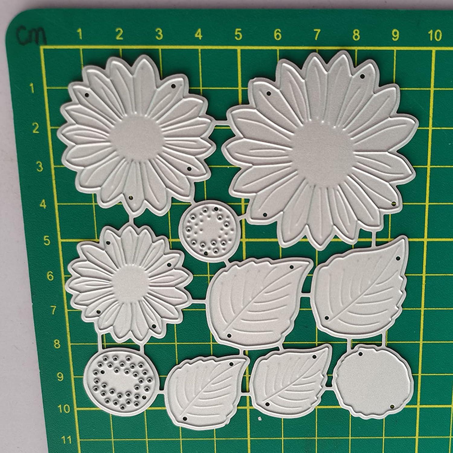 Troqueles de Corte de Metal UVATAHONA Girasoles 9.9x10.7cm