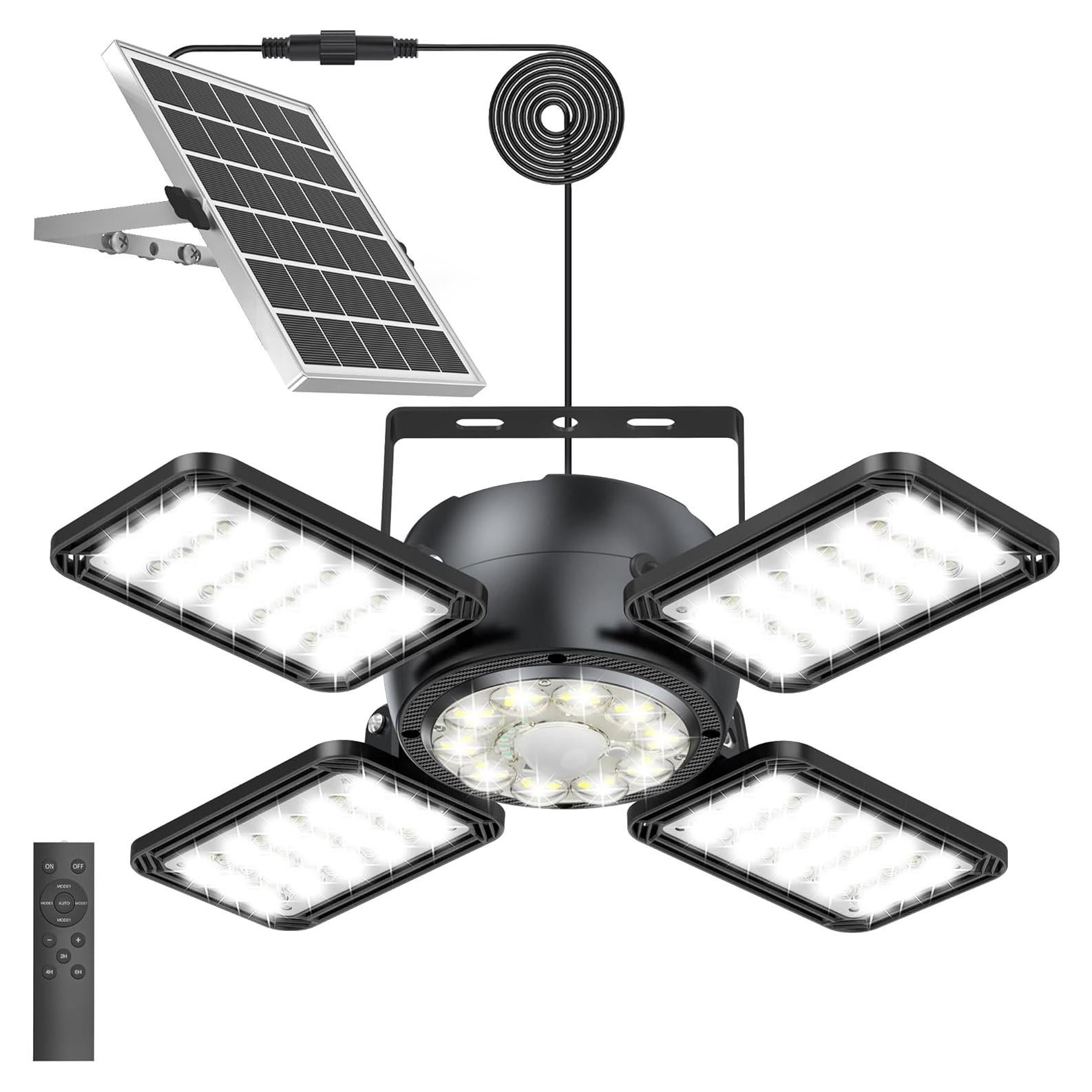 Luz Solar Colgante INXPHY 1200 Lúmenes 6500K IP65