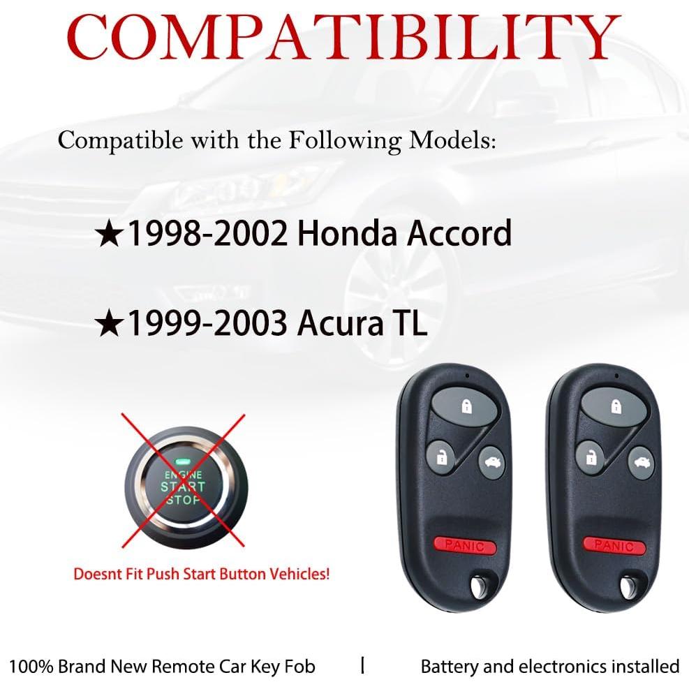 Control Remoto MechanMagic para Honda Accord y Acura TL