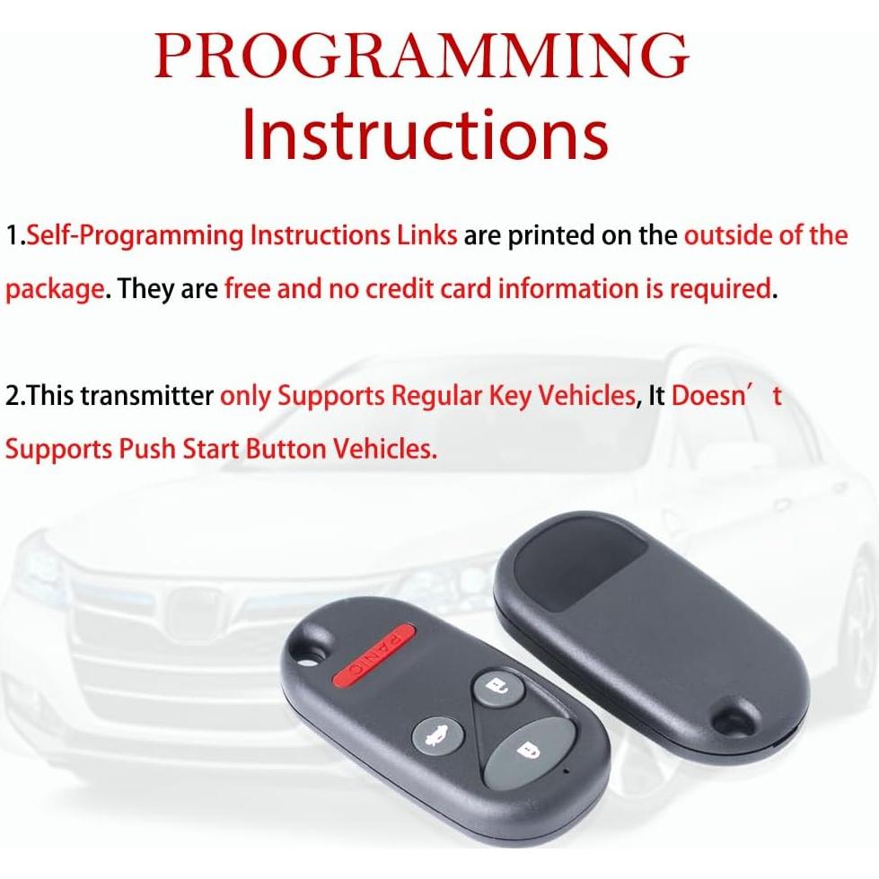 Control Remoto MechanMagic para Honda Accord y Acura TL