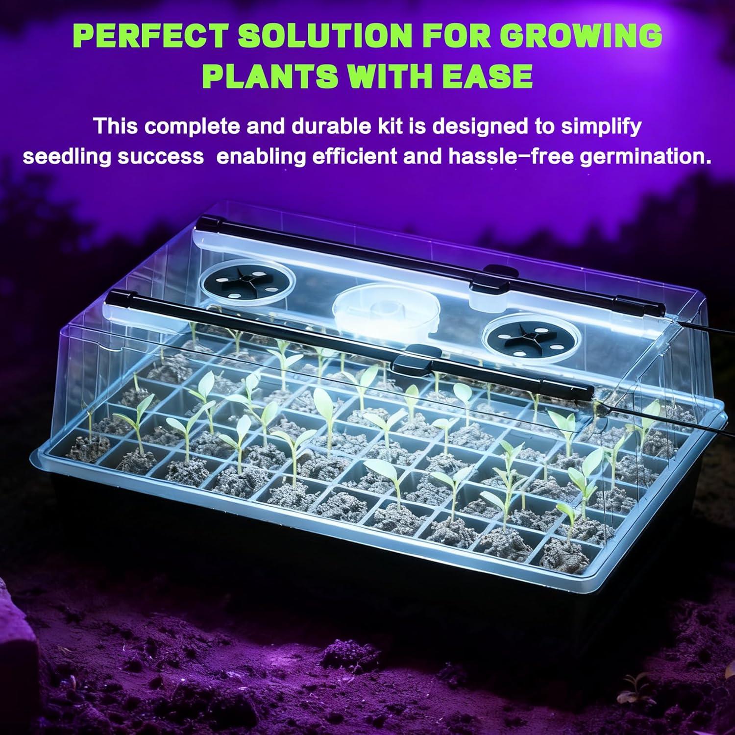 Bandeja de Inicio de Semillas Autorriego OrionEarth 60 Celdas