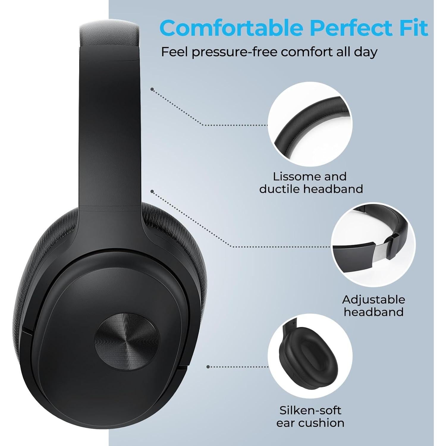 Auriculares Silensys SE7 Bluetooth Inalámbricos con ANC 30H