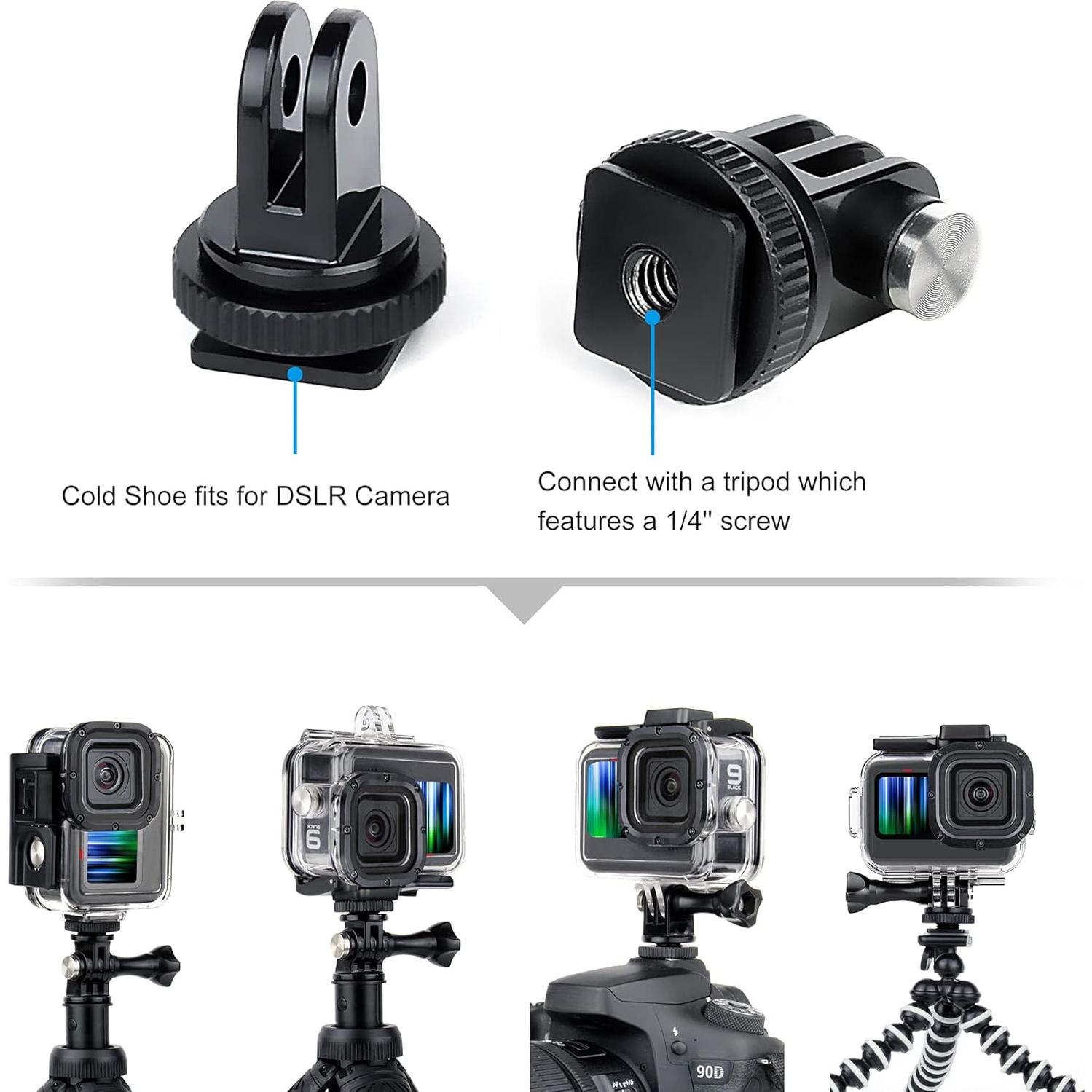 Funda Impermeable GEPULY con Filtros para GoPro Hero 13-9