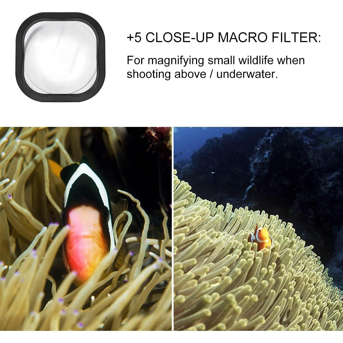 Funda Impermeable GEPULY con Filtros para GoPro Hero 13-9