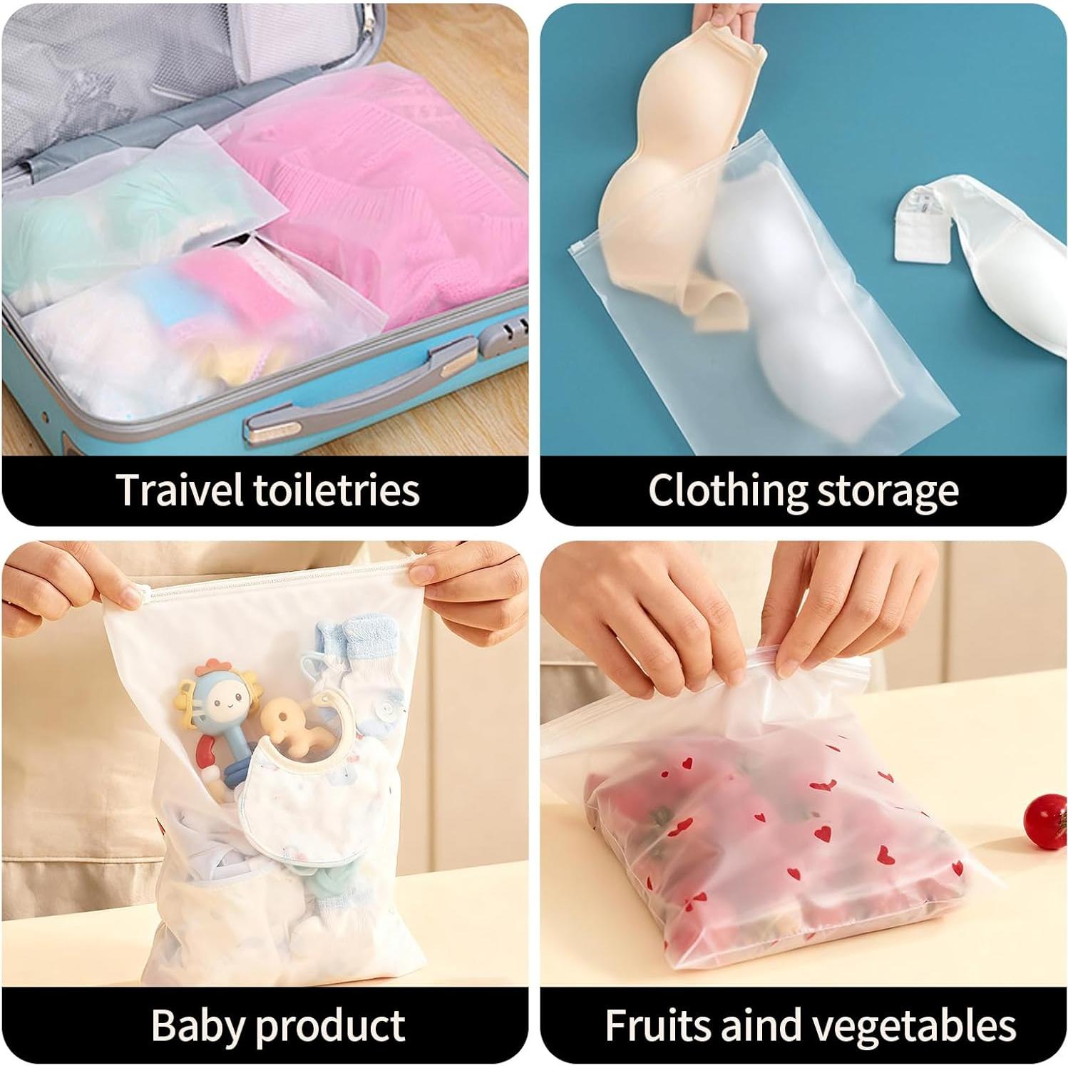 30 Bolsas de Almacenamiento Ehpiern para Ropa - 5 Tamaños