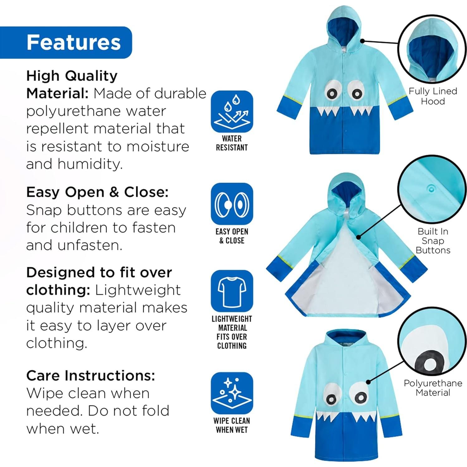 Set de Chaqueta y Paraguas Addie & Tate para Niñas