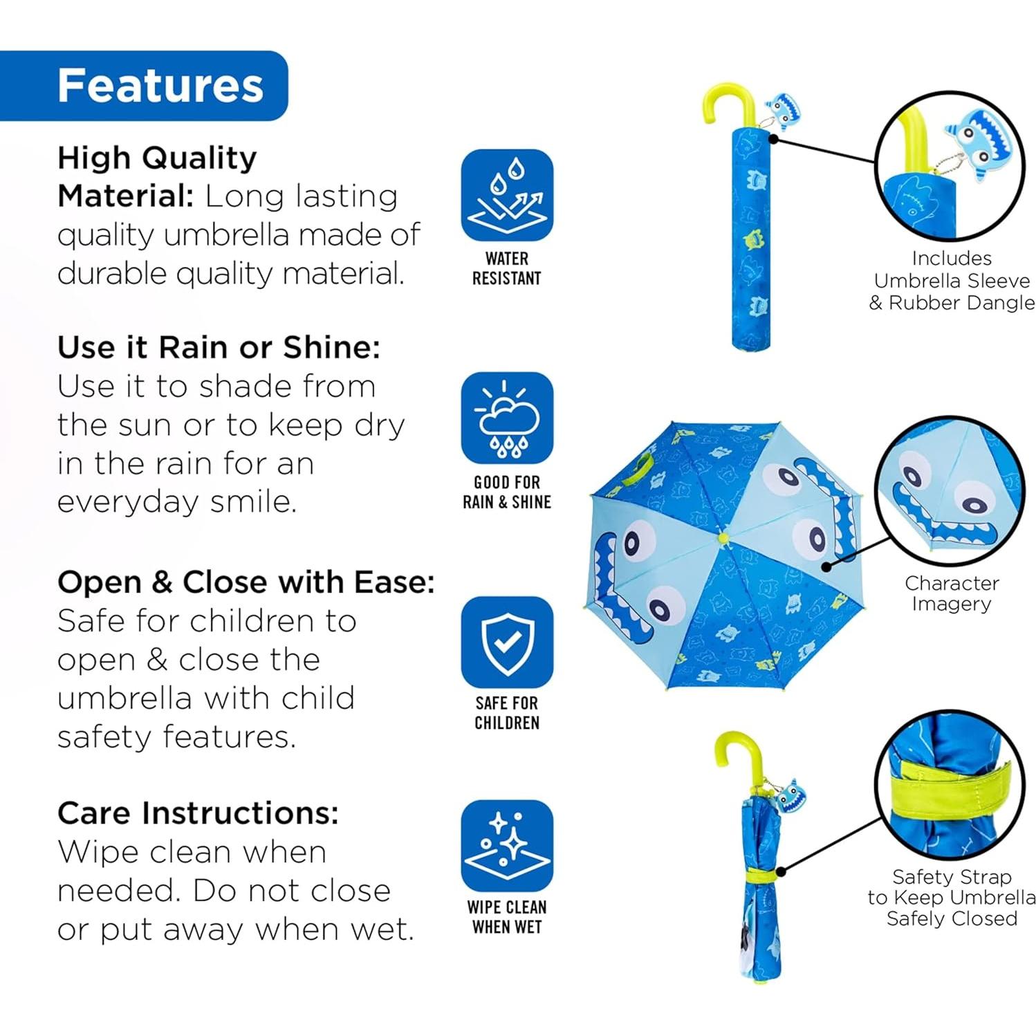 Set de Chaqueta y Paraguas Addie & Tate para Niñas