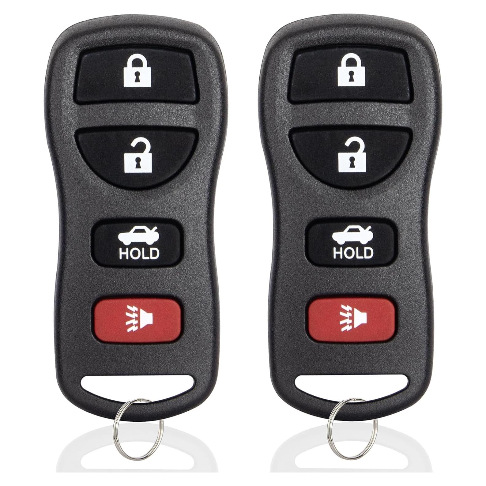 Control Remoto Nissan 2002-2017 Lehicriar 4 Botones