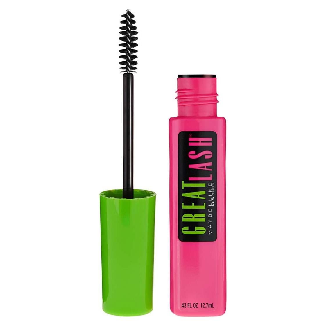 Máscara Voluminizadora Maybelline Great Lash Muy Negra 12g x2