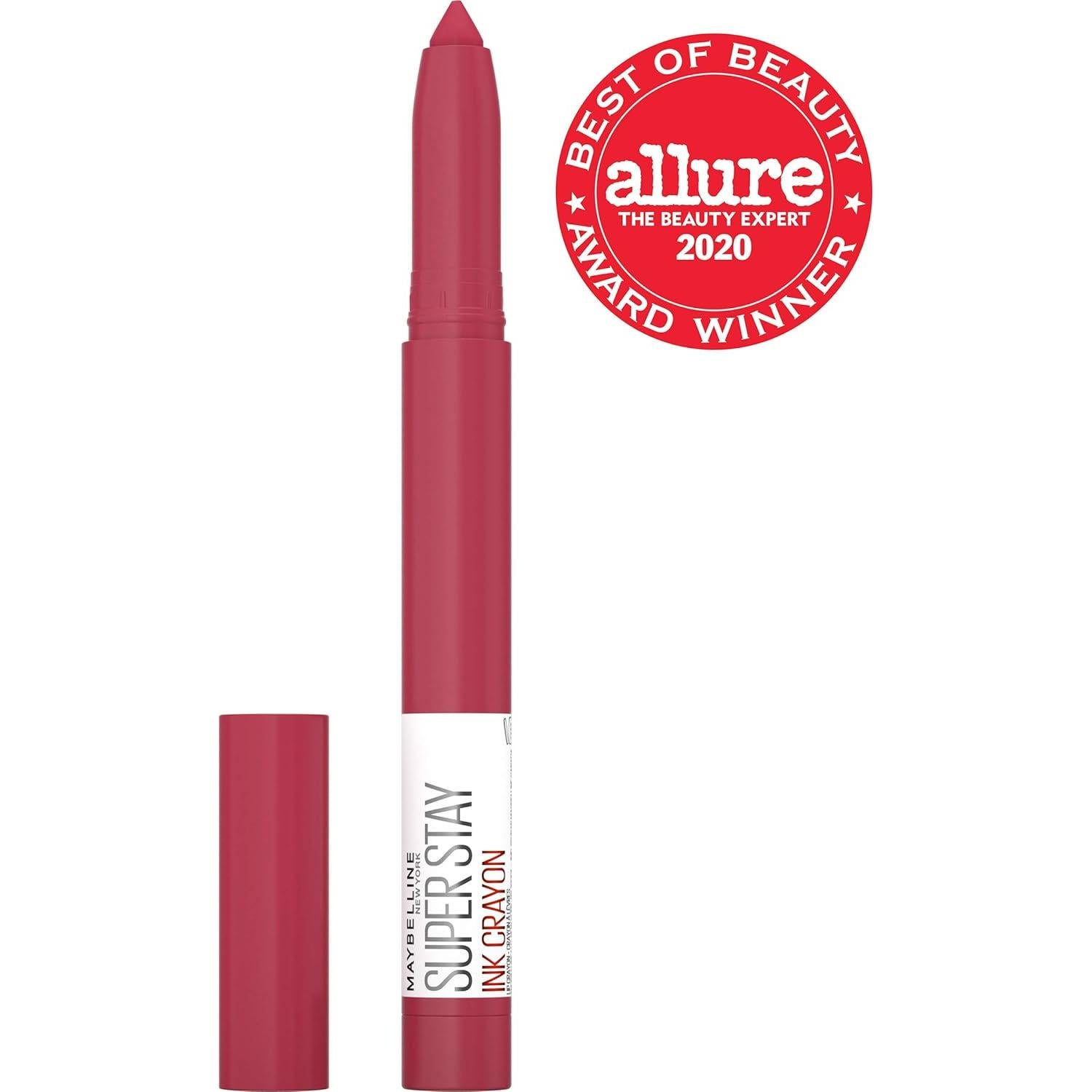 Pintalabios Mate Maybelline Super Stay Ink Crayon 2 Unidades