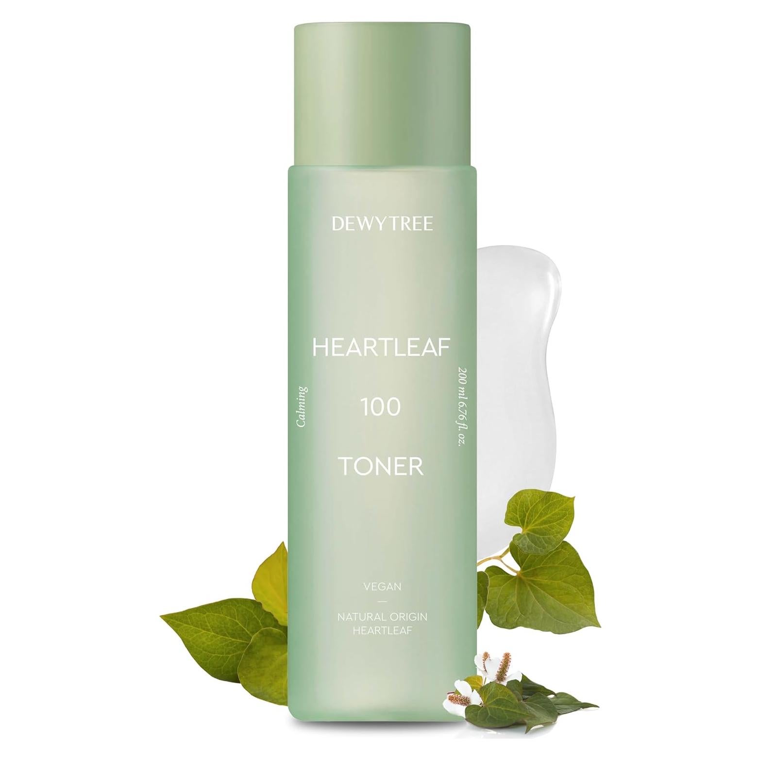 Tónico Facial DEWYTREE Heartleaf 100 - Hidratante Vegano 199.5 ml
