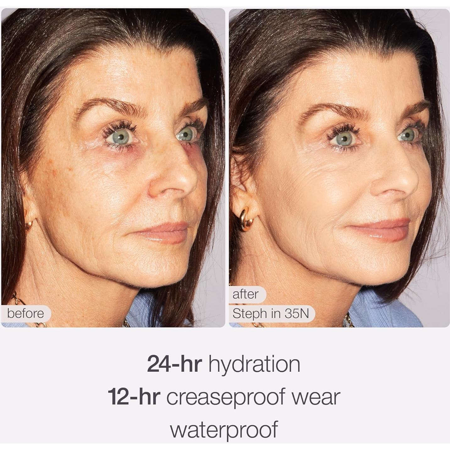 Corrector Cremoso Tarte Shape Tape + Polvo Fijador Sin Pliegues