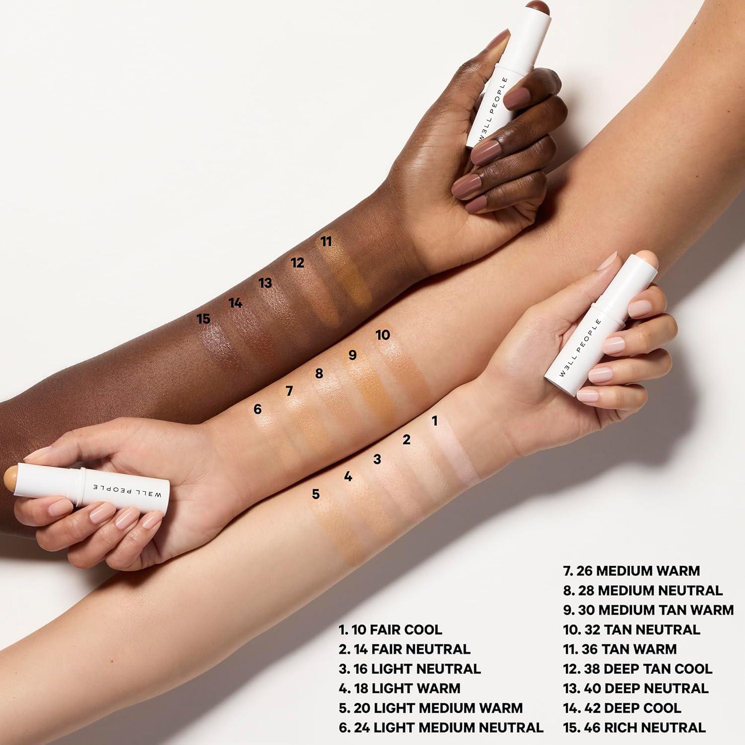 Base y Corrector Stick Well People 16 Neutro Claro 34g