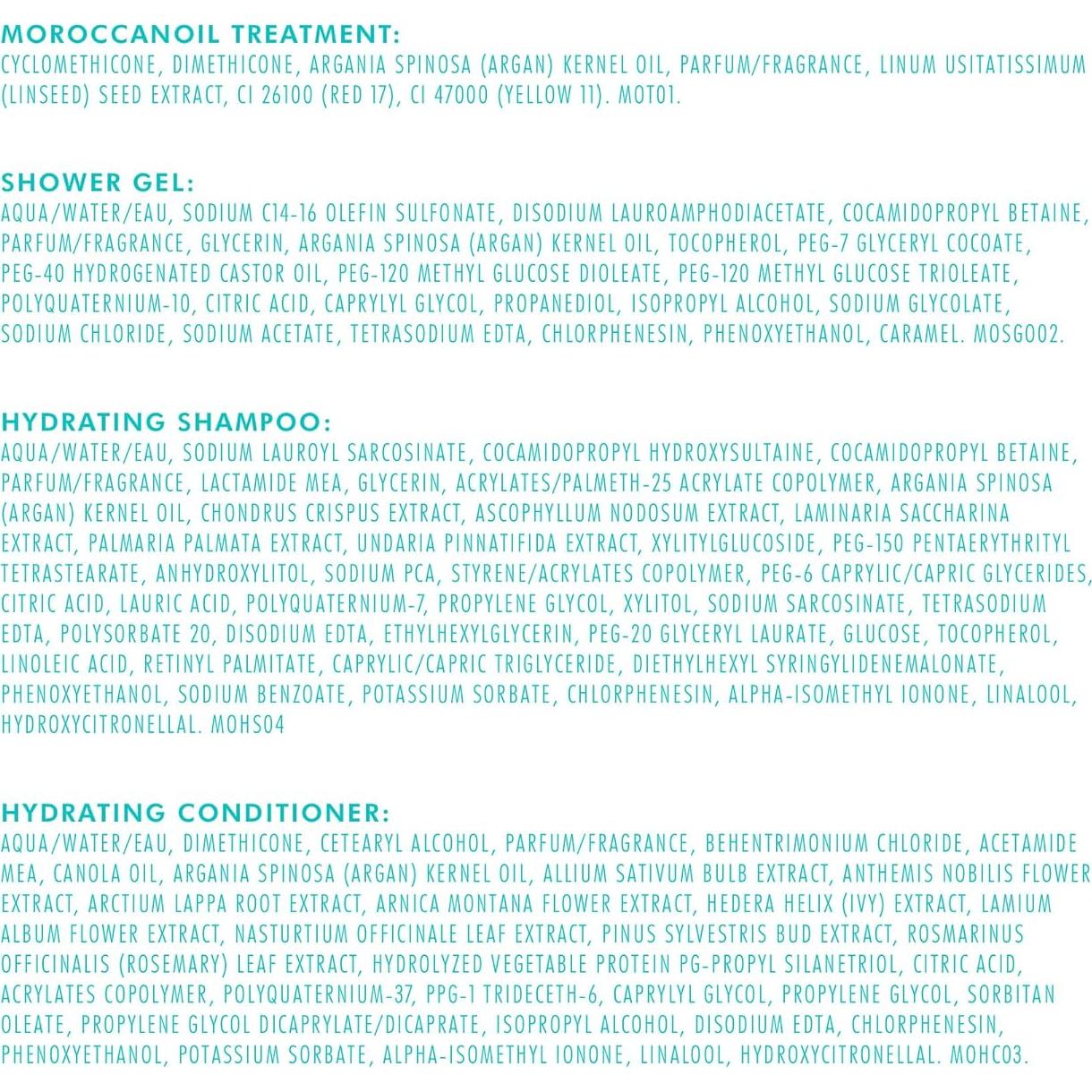 Champú Hidratante Moroccanoil 450ml - Aceite de Argán