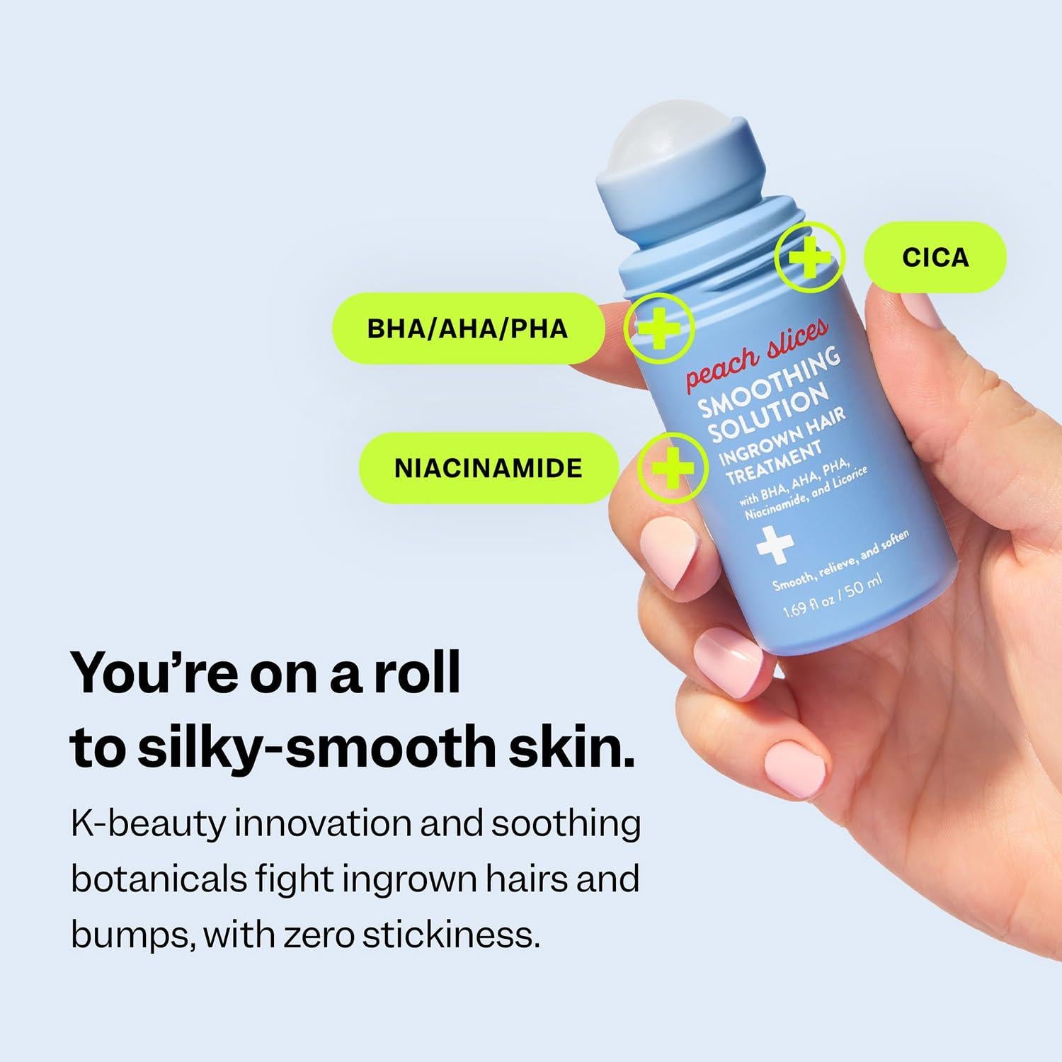 Rodillo Suavizante Peach & Lily para Vellos Encarnados 47.9 g