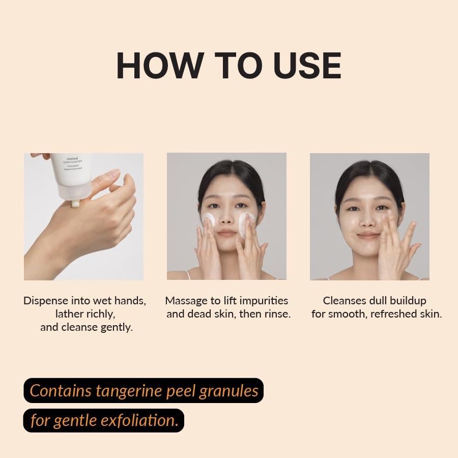 Limpiador Facial Espumoso Vitatone 120ml - Bajo pH con Vitamina C