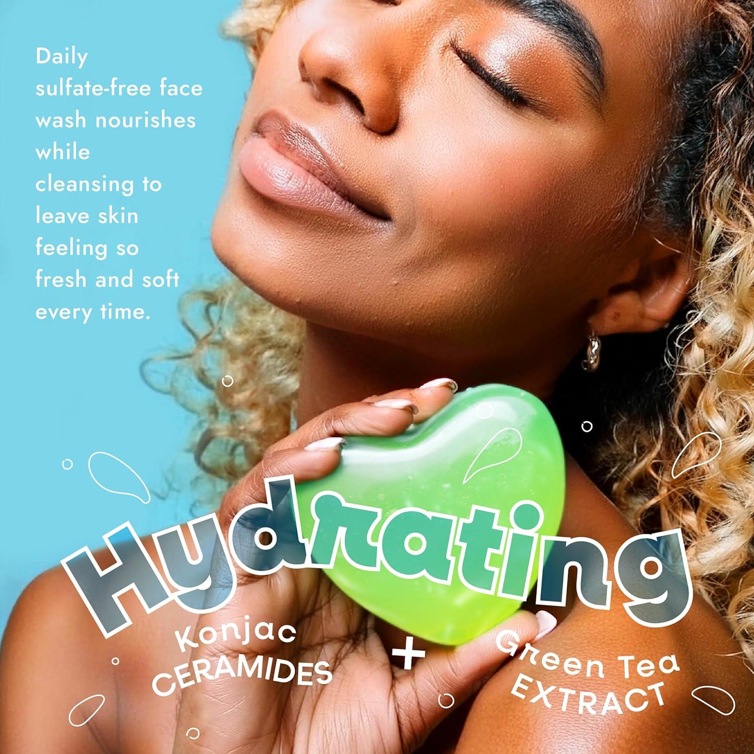 Jabón de Gel de Konjac Atlantis People - Té Verde 85g