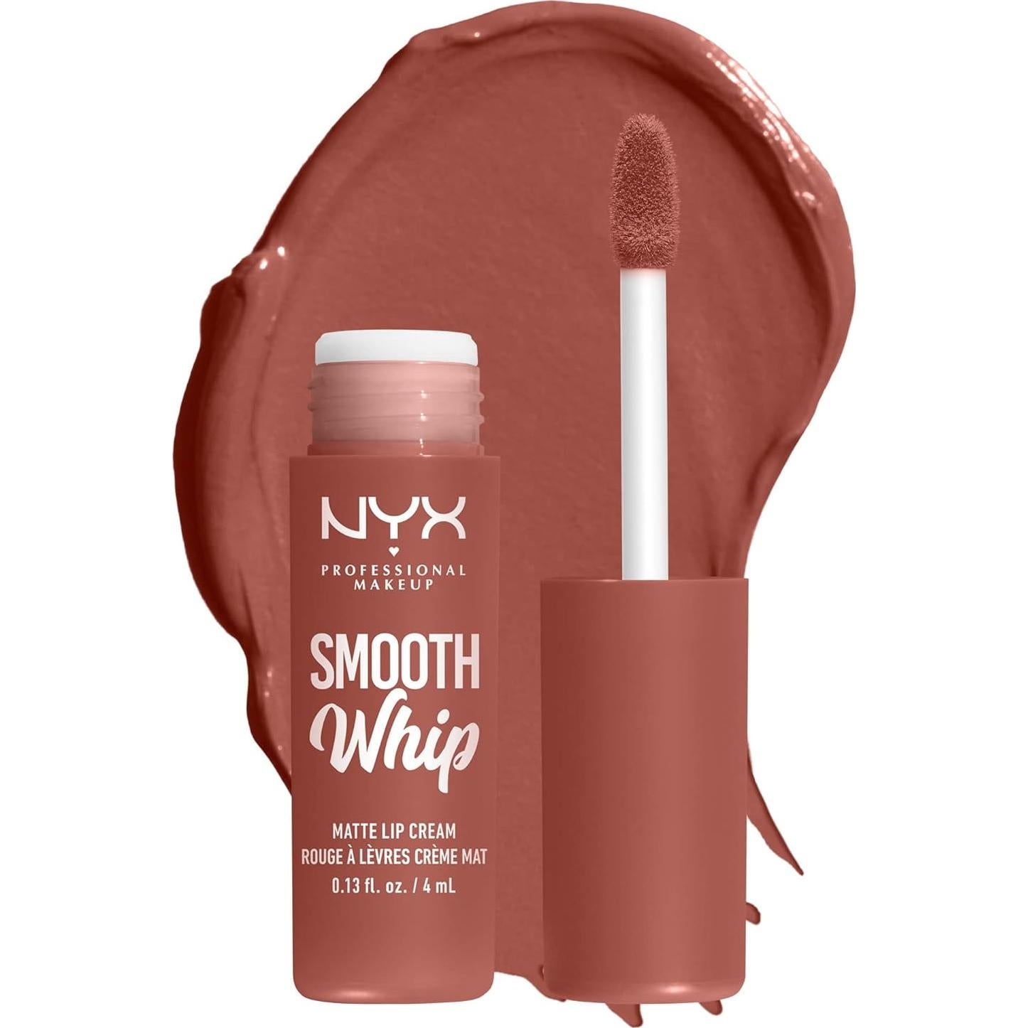 Crema de Labios Mate NYX 3.85 ml Larga Duración Vegano Teddy Fluff