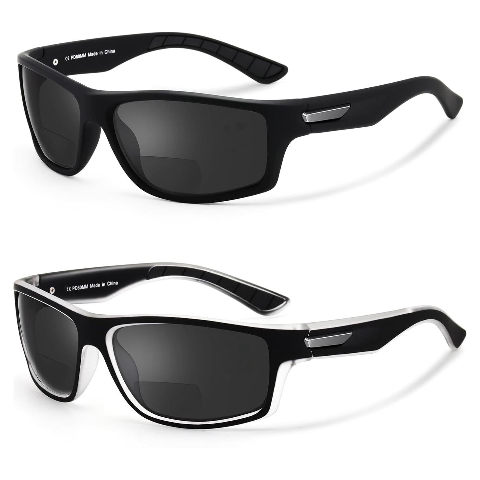 Gafas de Sol Bifocales Missfive 2-Pack UV400 Hombres