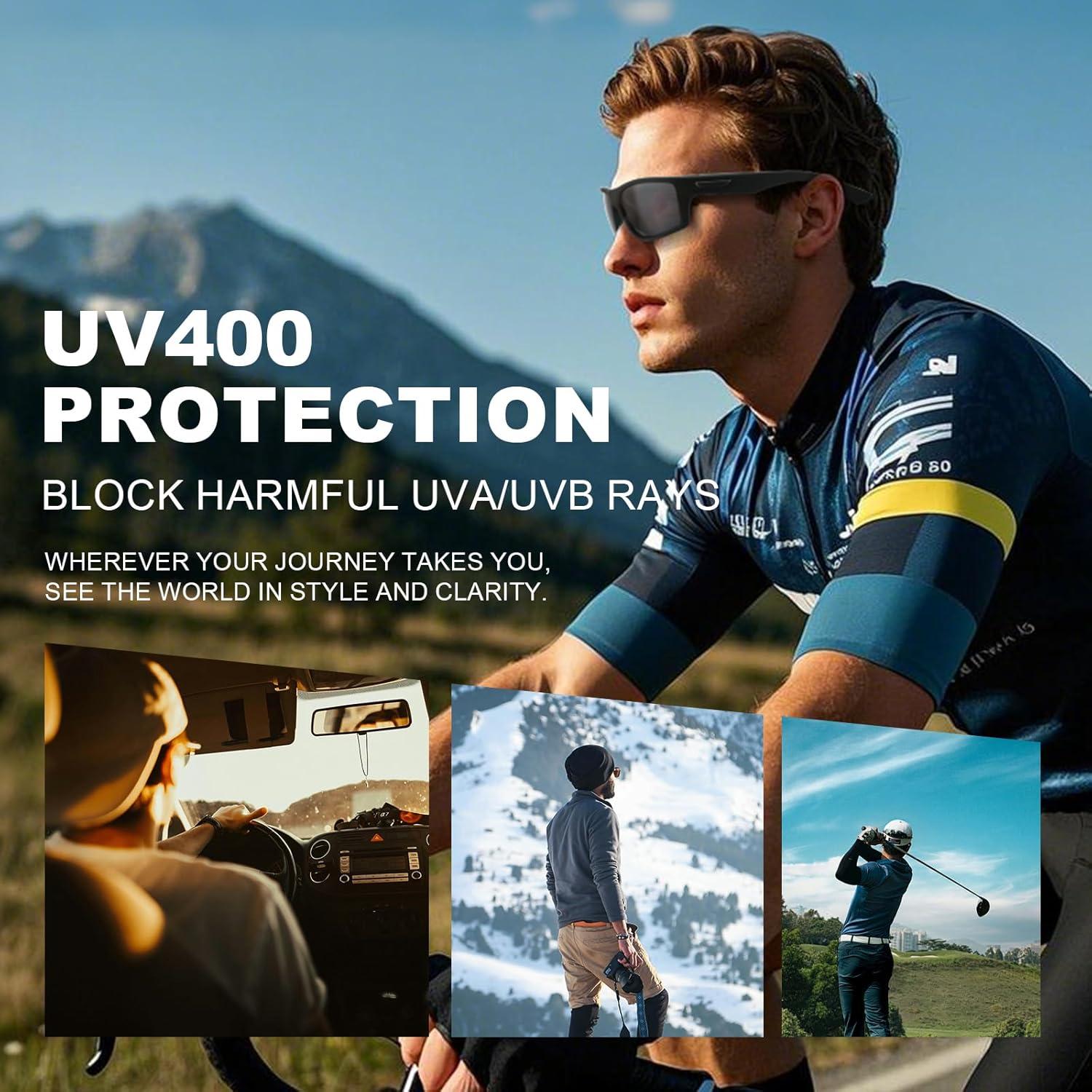 Gafas de Sol Bifocales Missfive 2-Pack UV400 Hombres