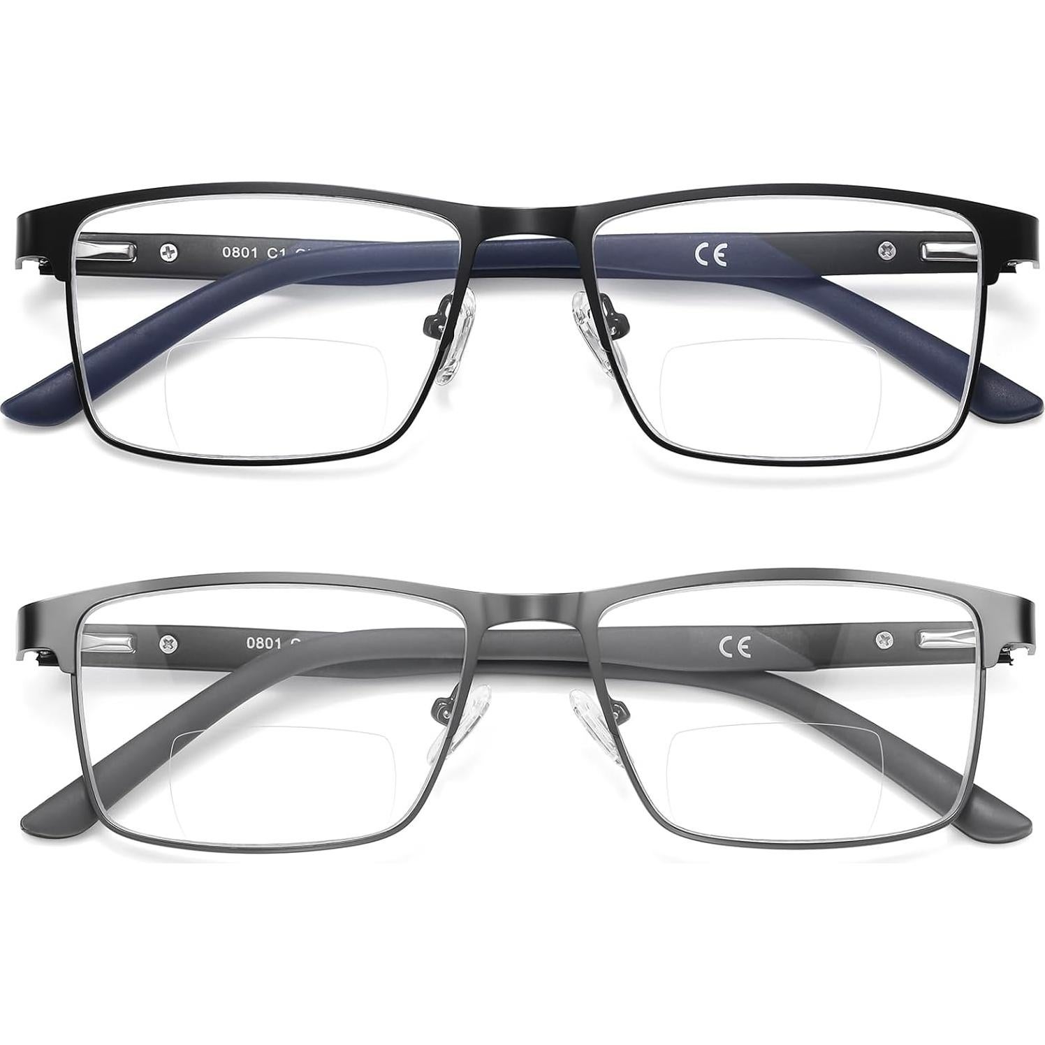 Paquete de 2 gafas progresivas GOGLEAS para hombres