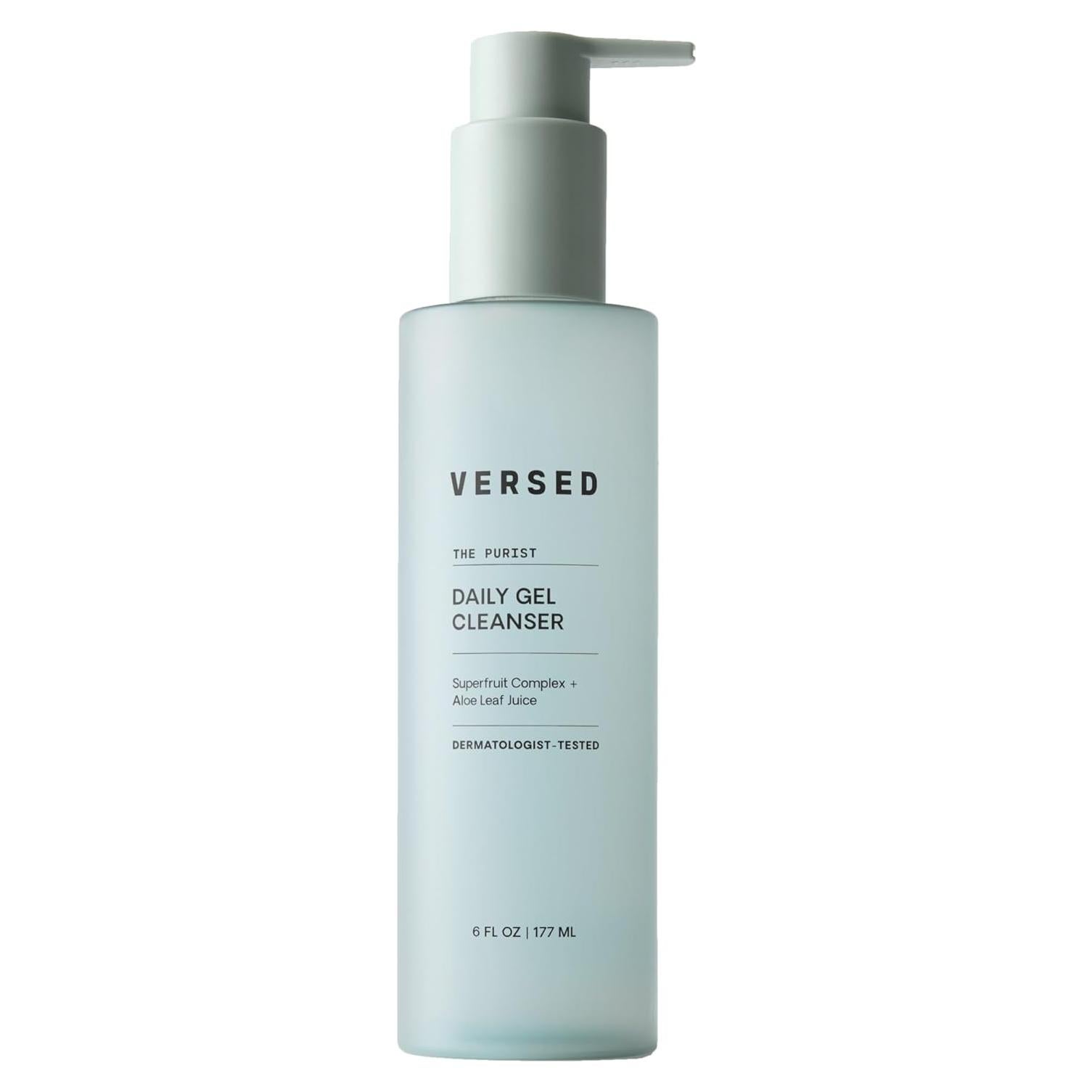 Limpiador Facial Suave Antioxidante Versed El Purista 177 ml