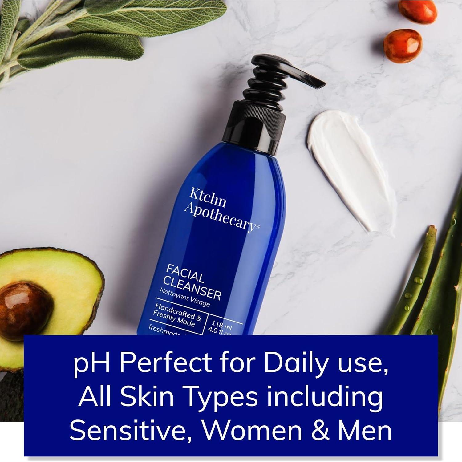 Limpiador Facial Espumoso Ktchn Apothecary 118ml Natural