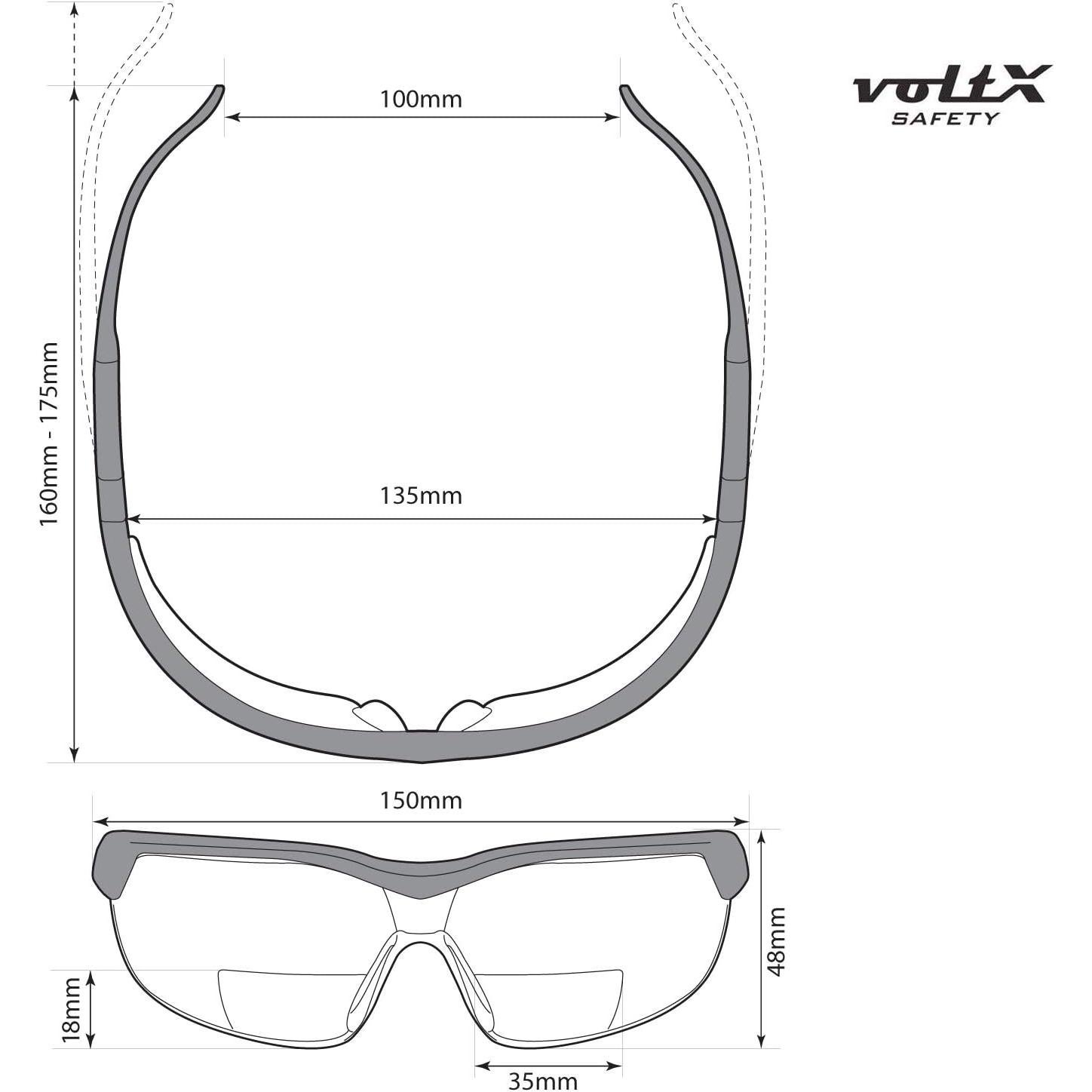 Gafas de Lectura Bifocales VoltX GT +1.0 Antivaho UV400
